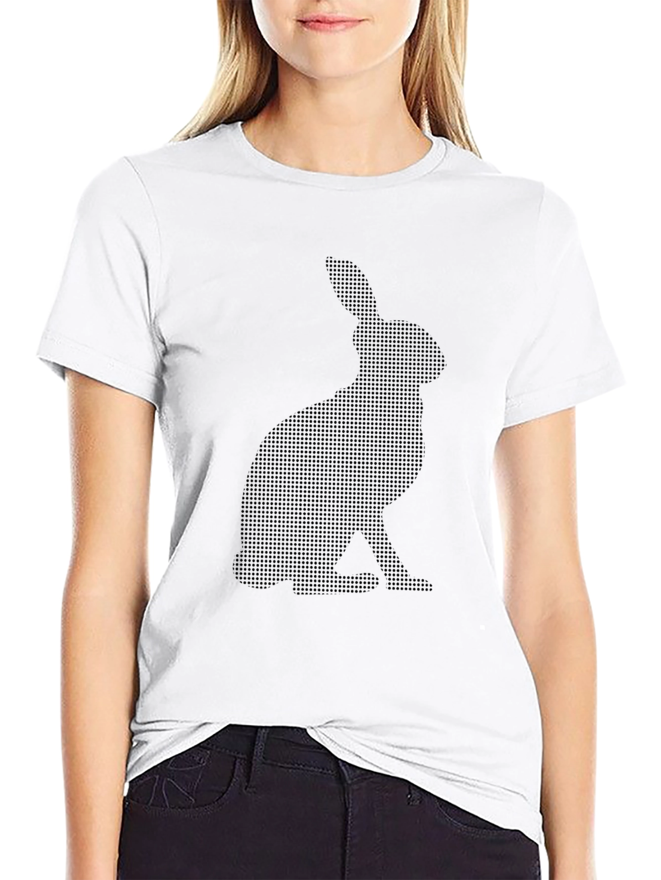 Black Rabbit Silhouette Tee