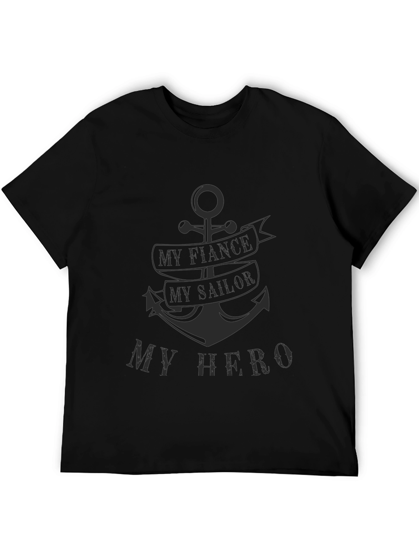 My Fiance My Sailor My Hero Graphic T-Shirt