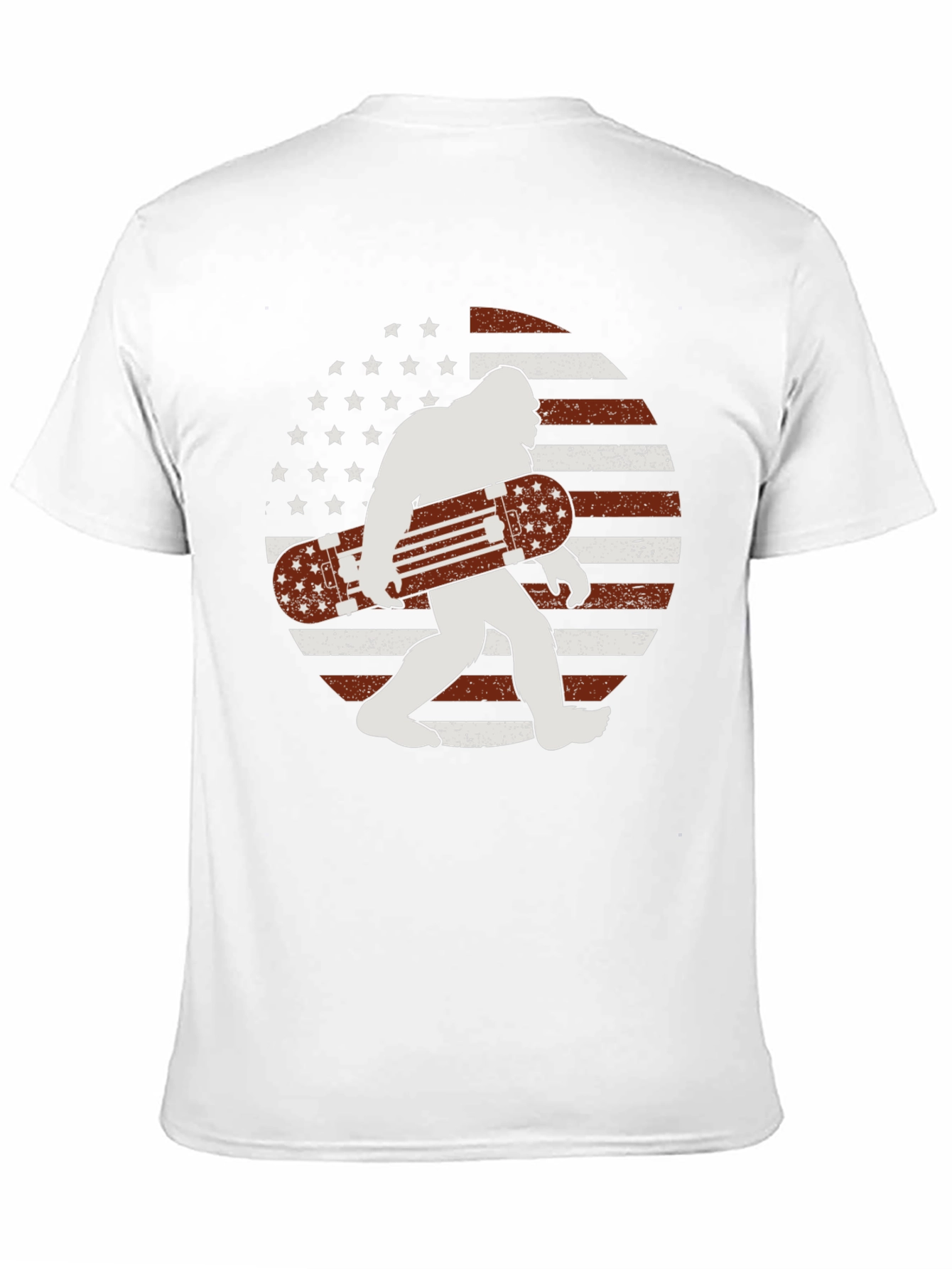 Bigfoot Skateboarder Graphic Tee