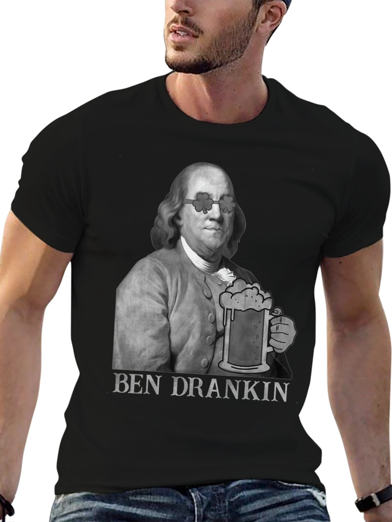 Ben Drankin T-Shirt: St. Patricks Day Drinking Tee