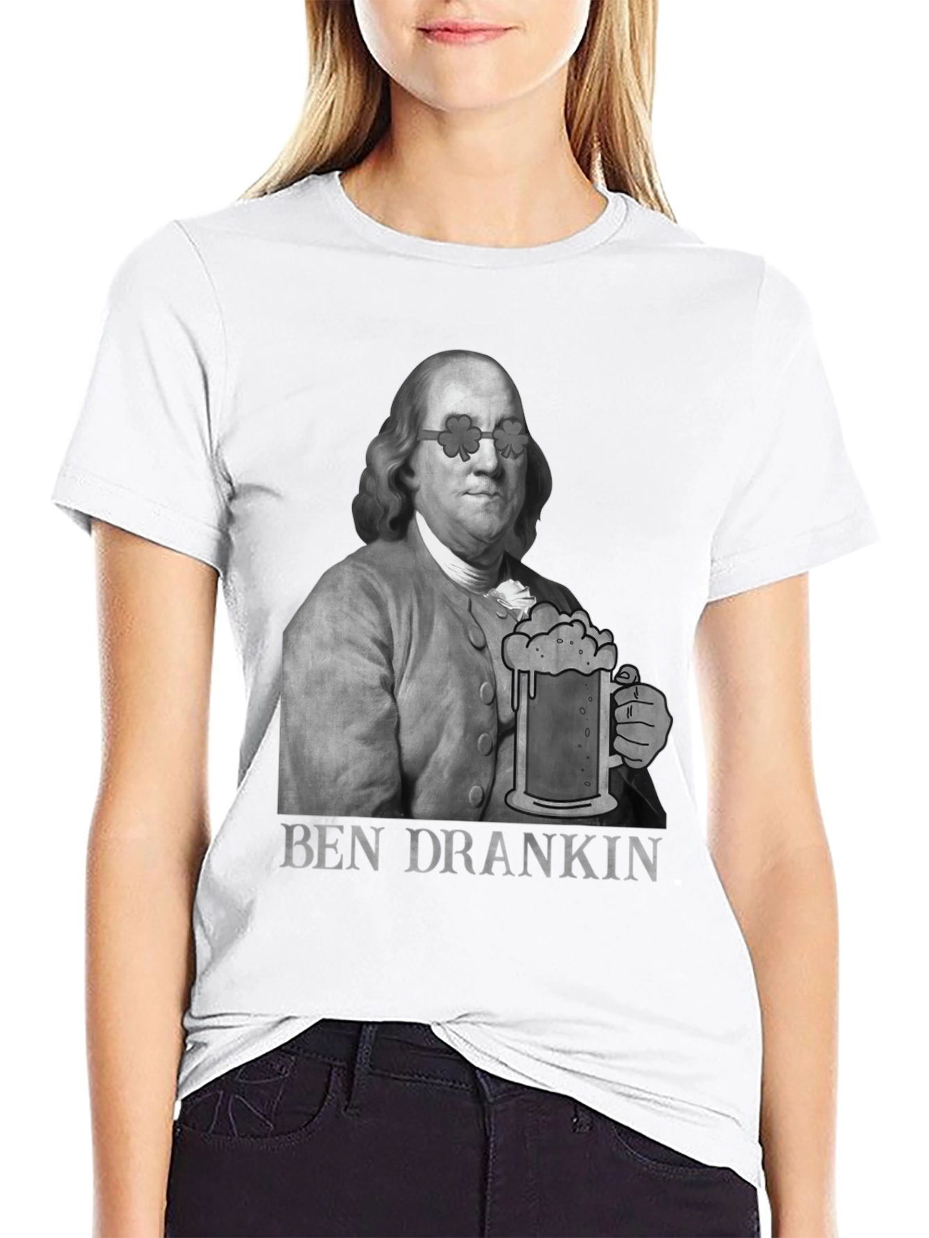 Ben Drankin T-Shirt: St. Patricks Day Drinking Tee