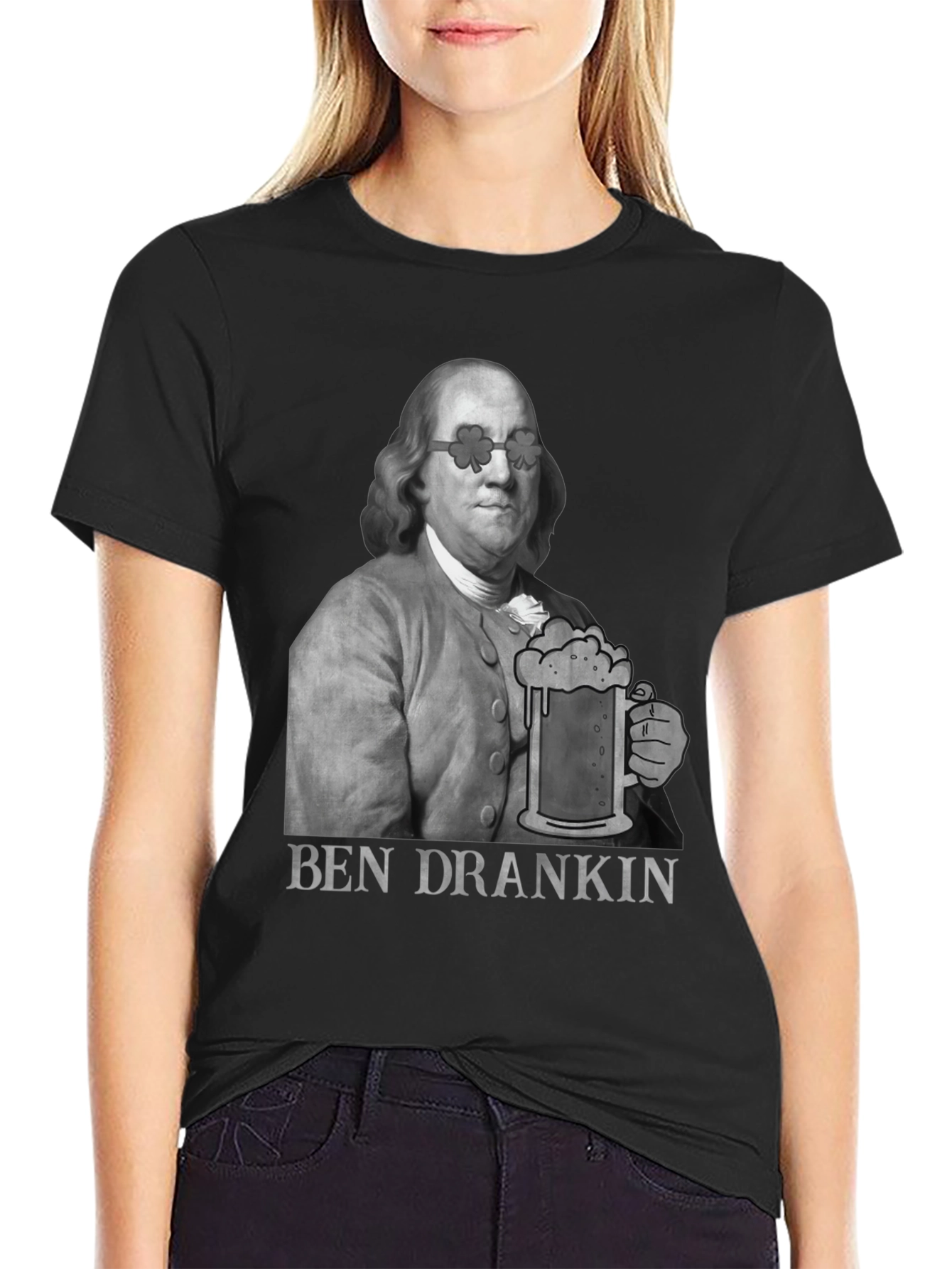 Ben Drankin T-Shirt: St. Patricks Day Drinking Tee