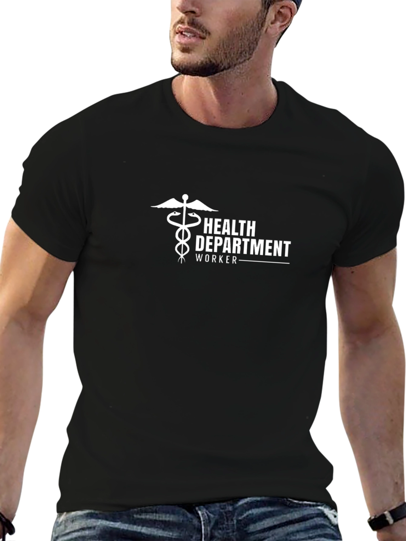 Health Department Worker Graphic Tee