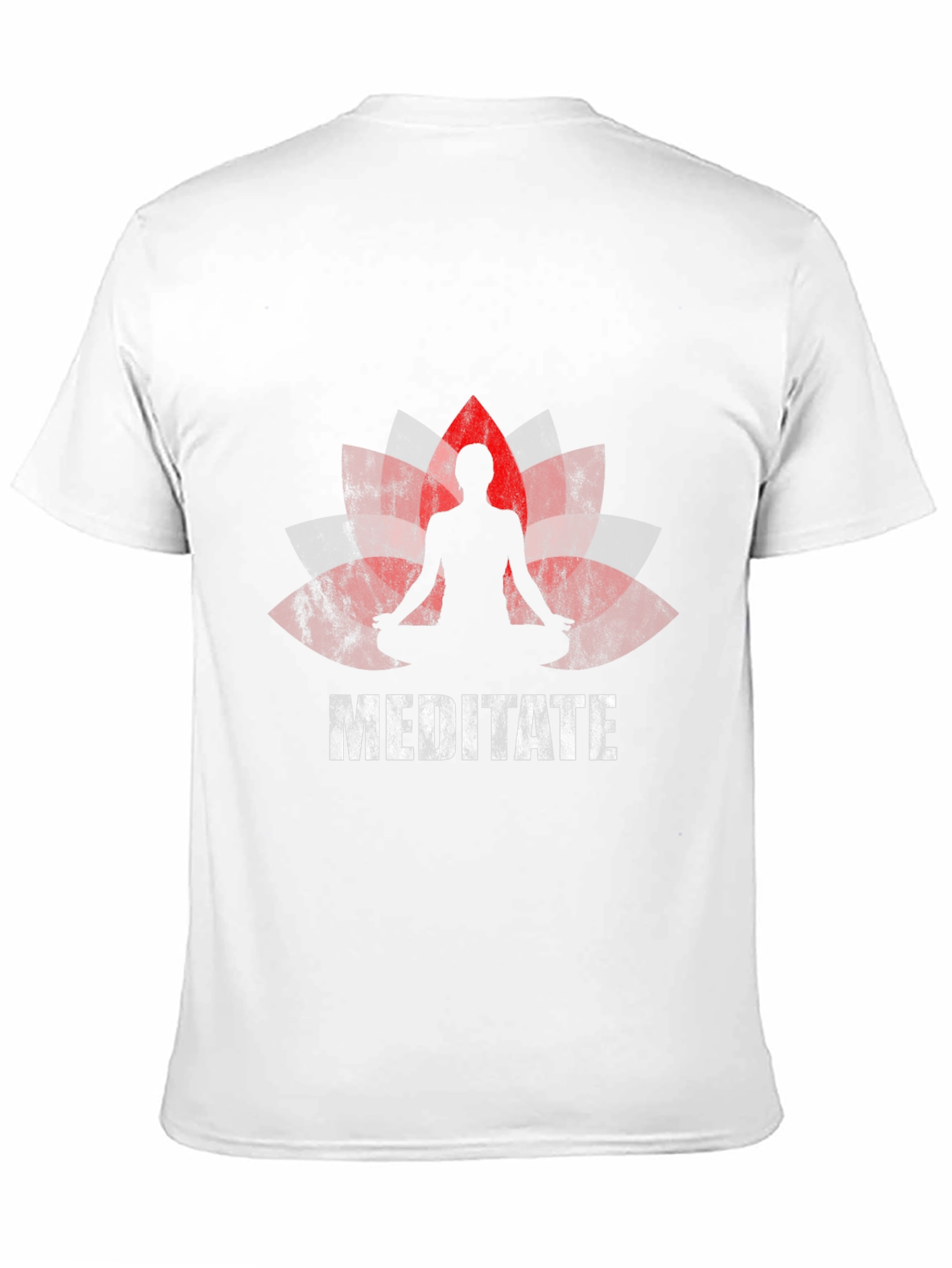 Meditate Lotus Graphic T-Shirt
