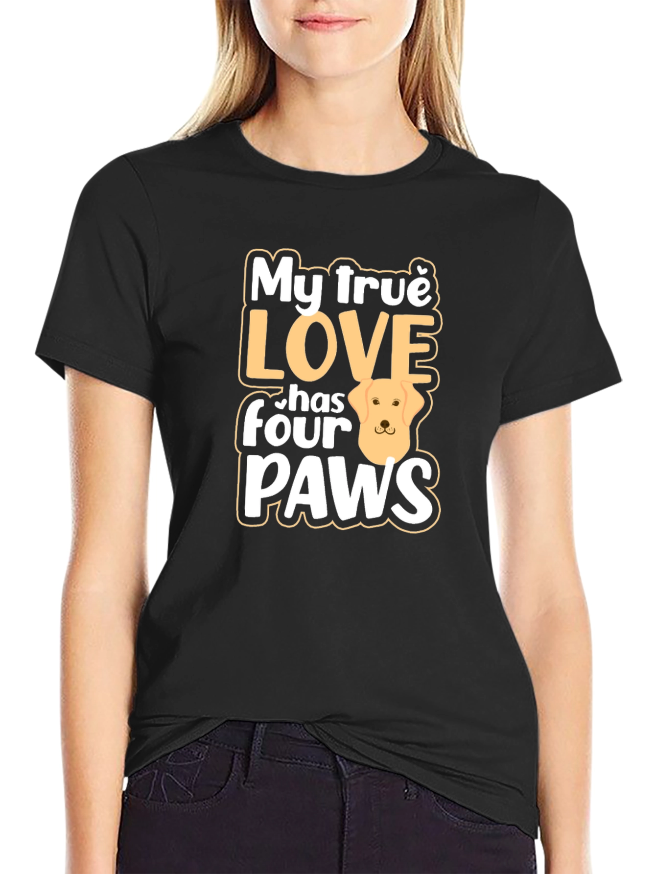 My True Love Dog Paws T-Shirt - Unisex