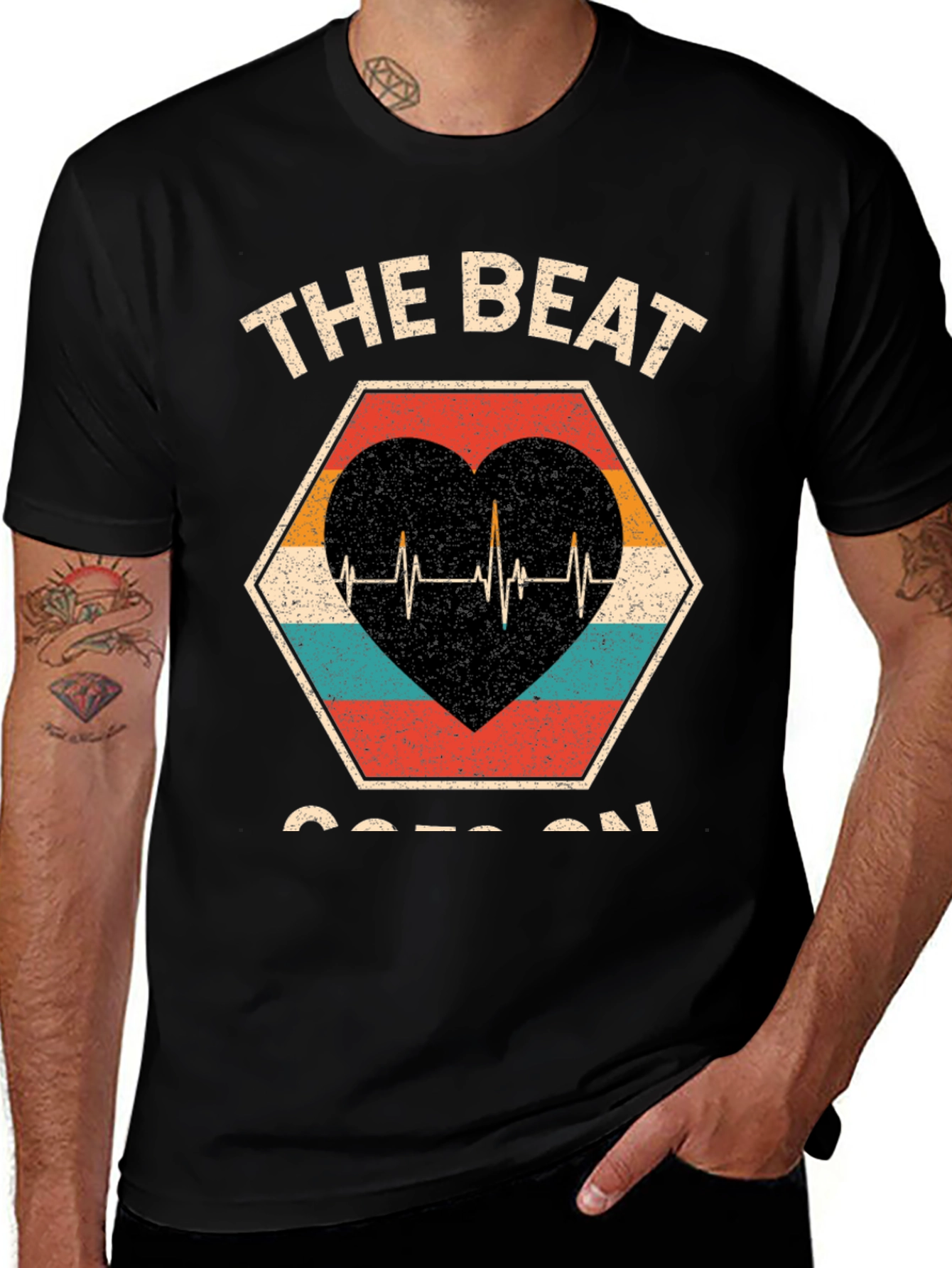 The Beat Goes On Graphic Tee