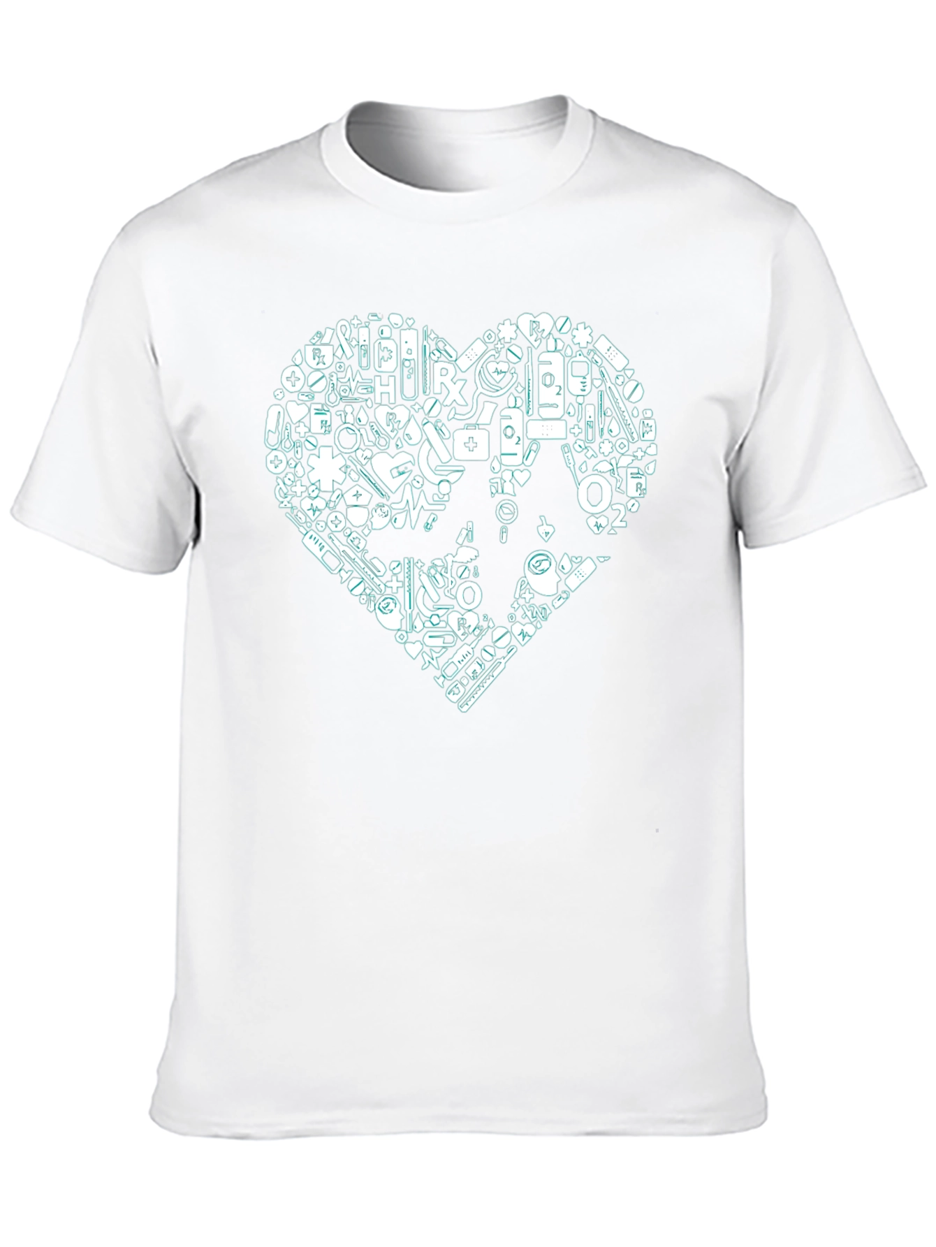 Medical Heart Graphic T-Shirt