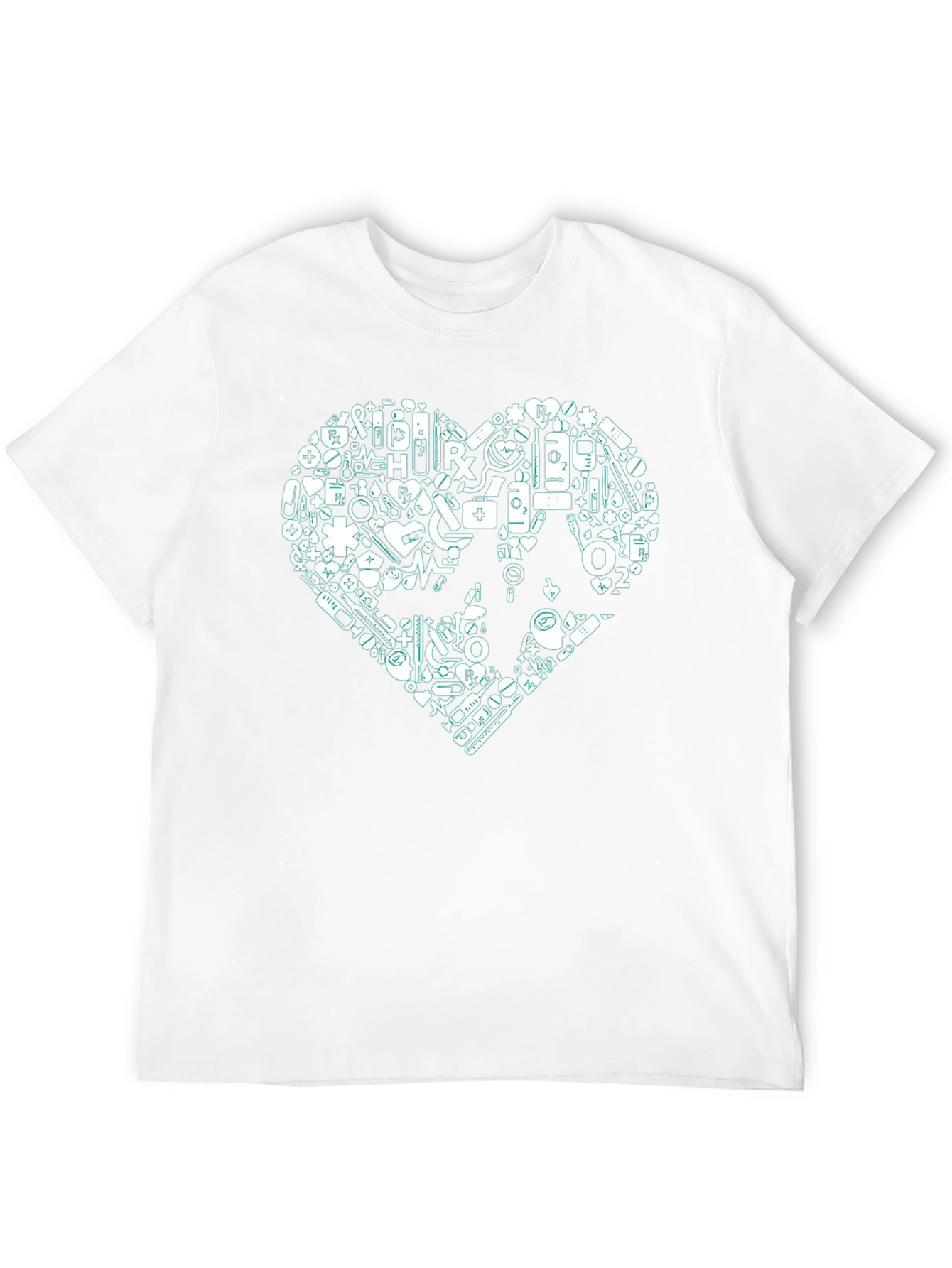 Medical Heart Graphic T-Shirt
