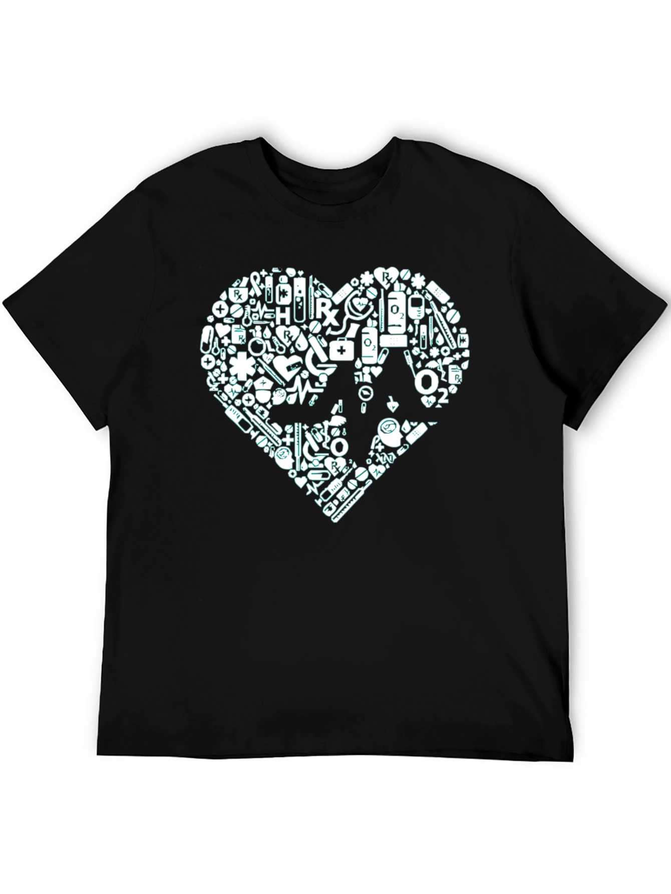 Medical Heart Graphic T-Shirt
