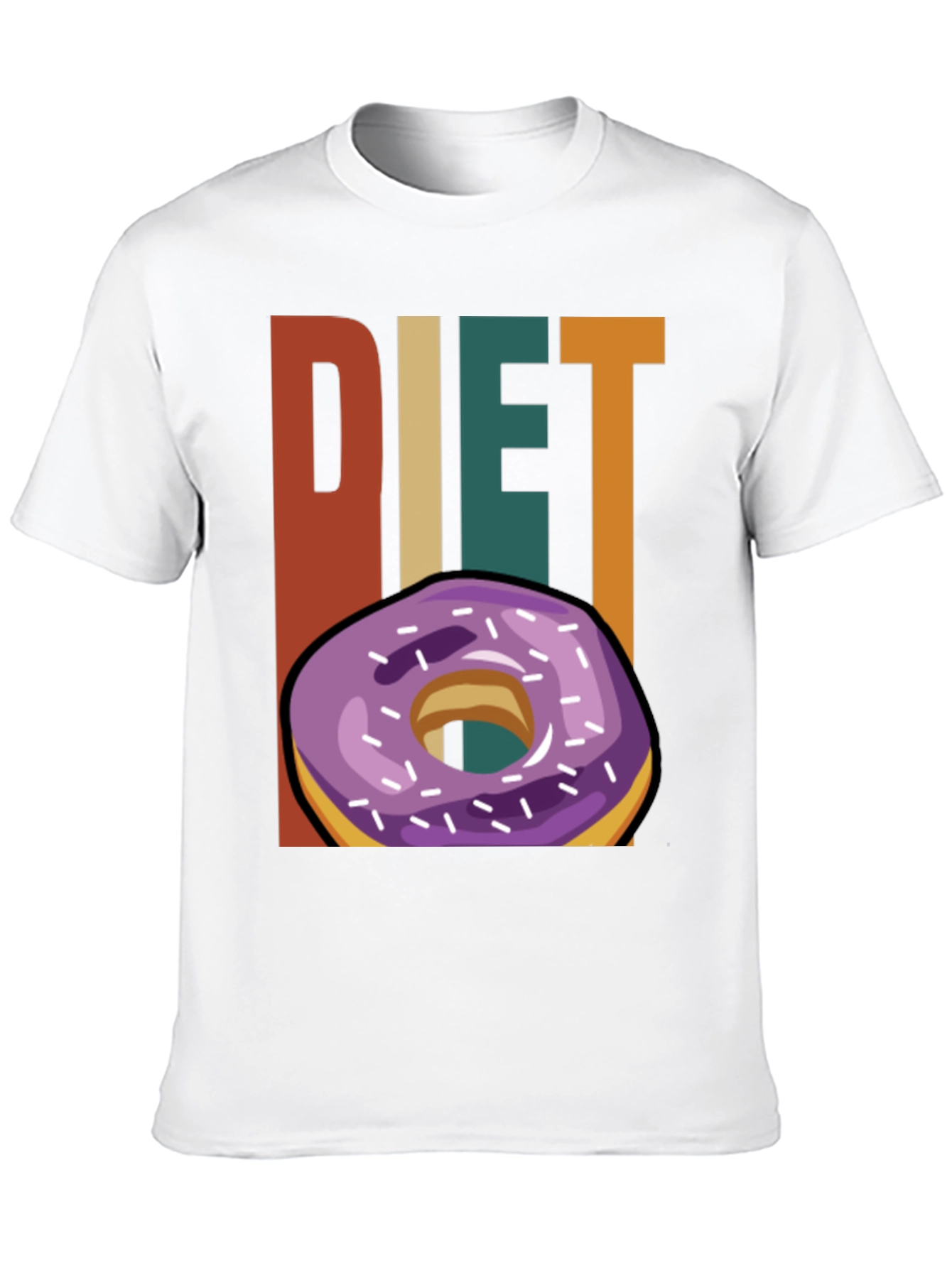Diet Donut Funny Graphic Tee