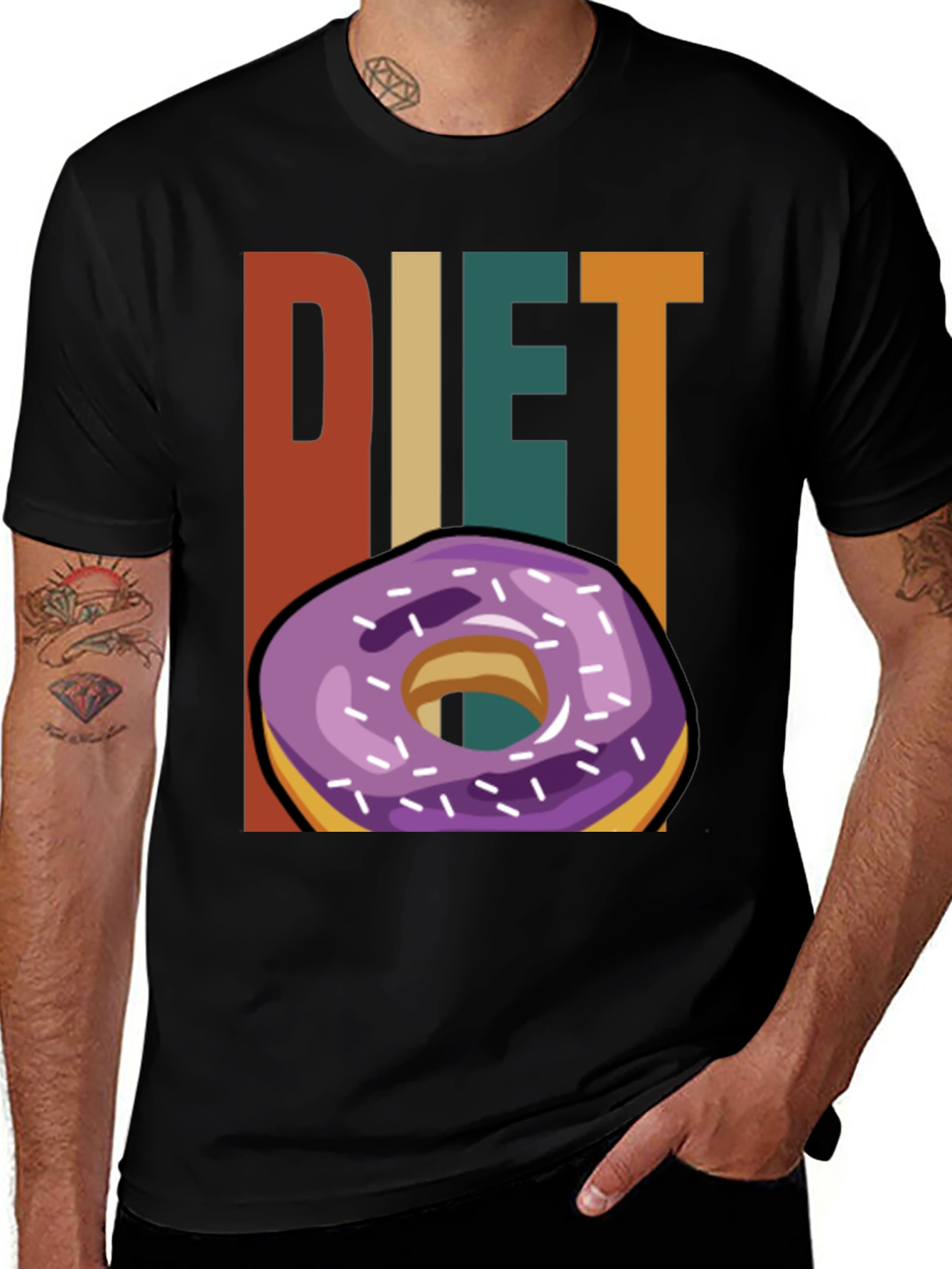 Diet Donut Funny Graphic Tee
