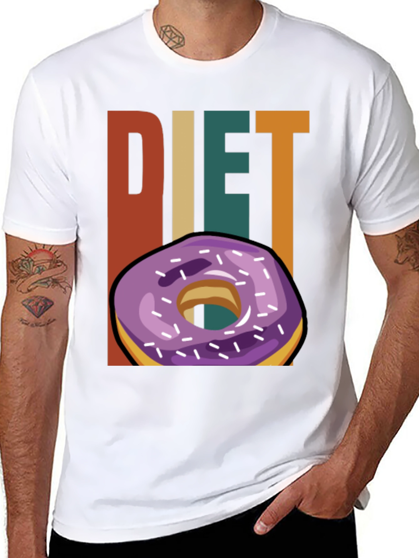 Diet Donut Funny Graphic Tee