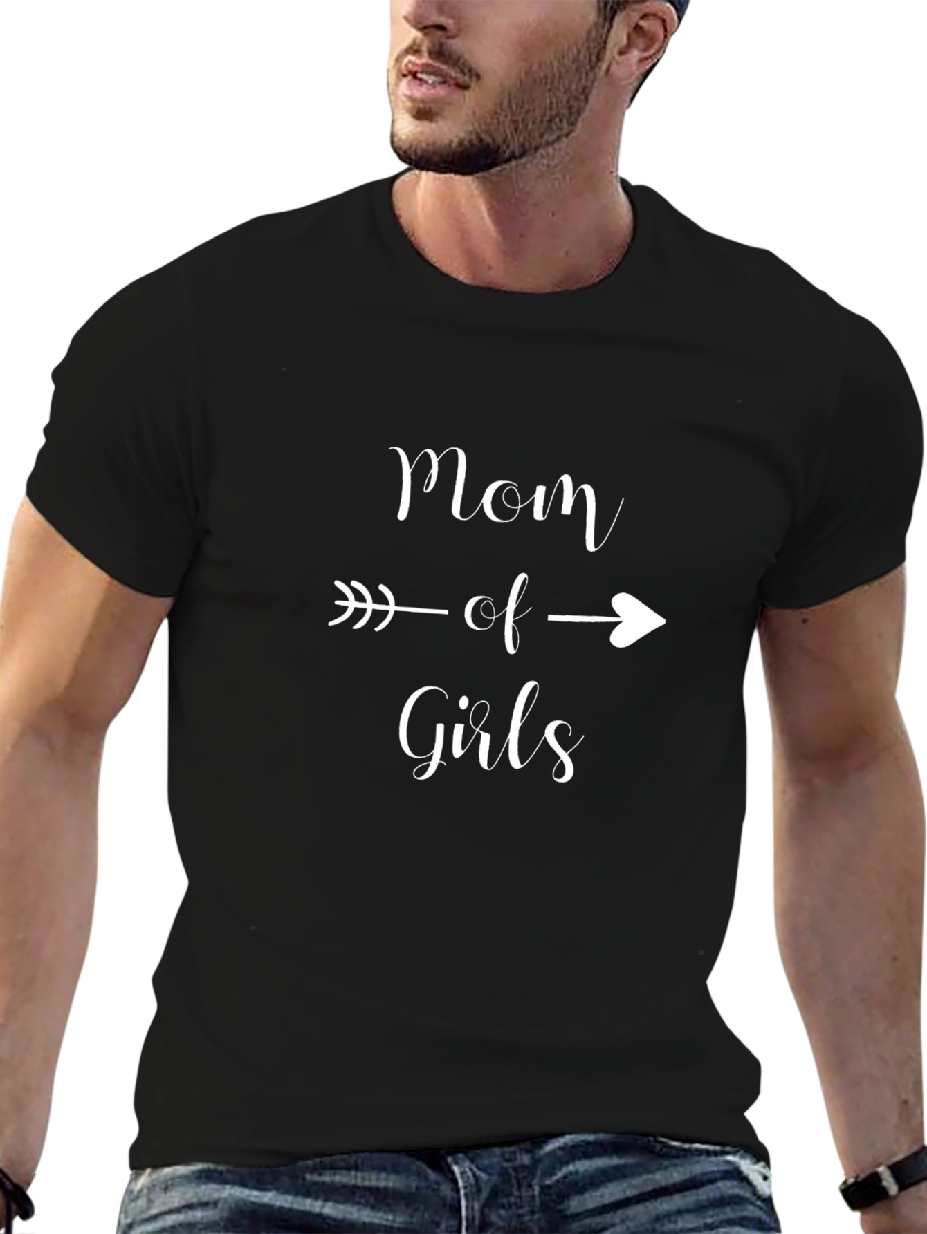 Mom of Girls Graphic Tee