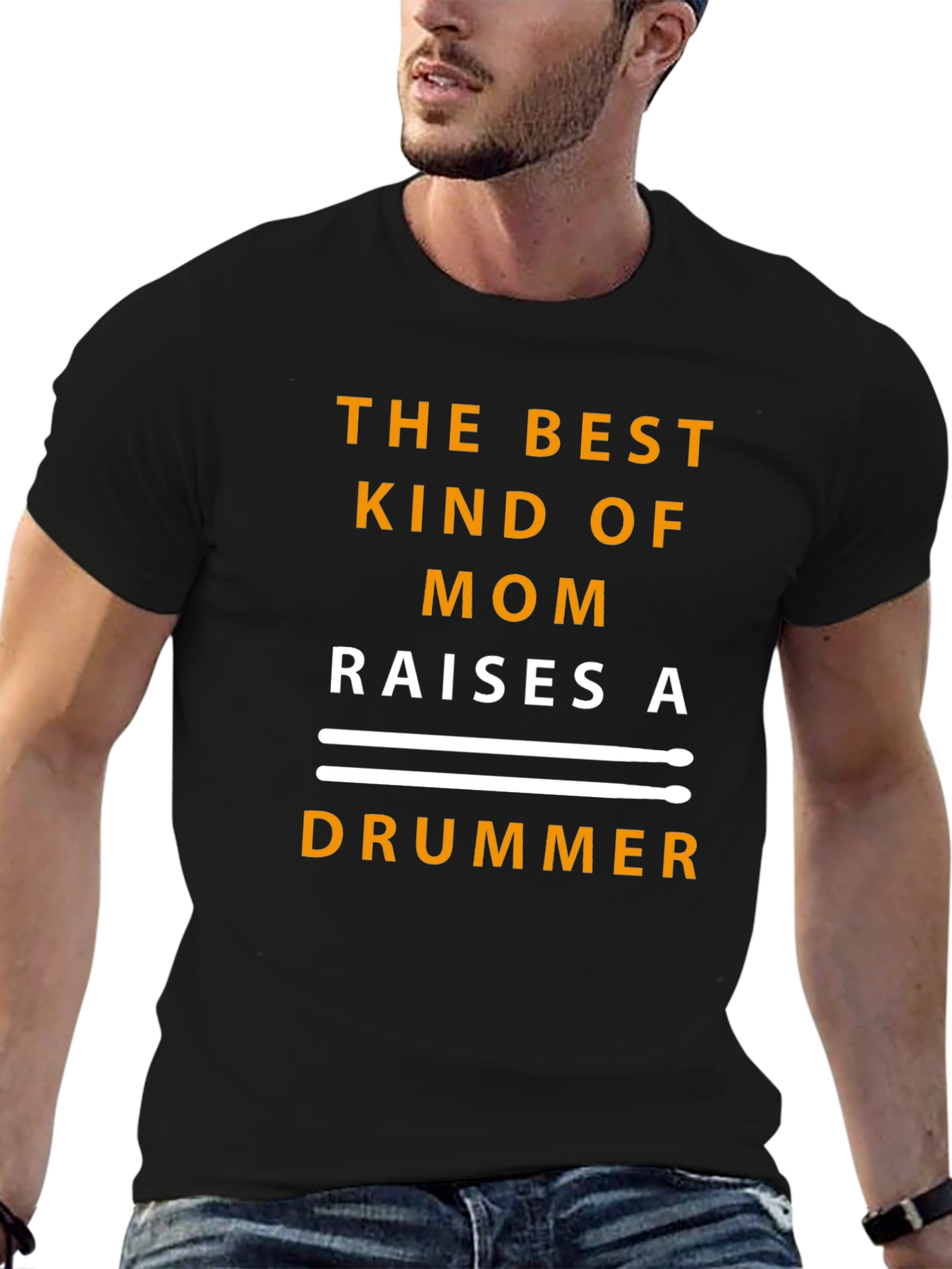 Drummer Mom Graphic T-Shirt