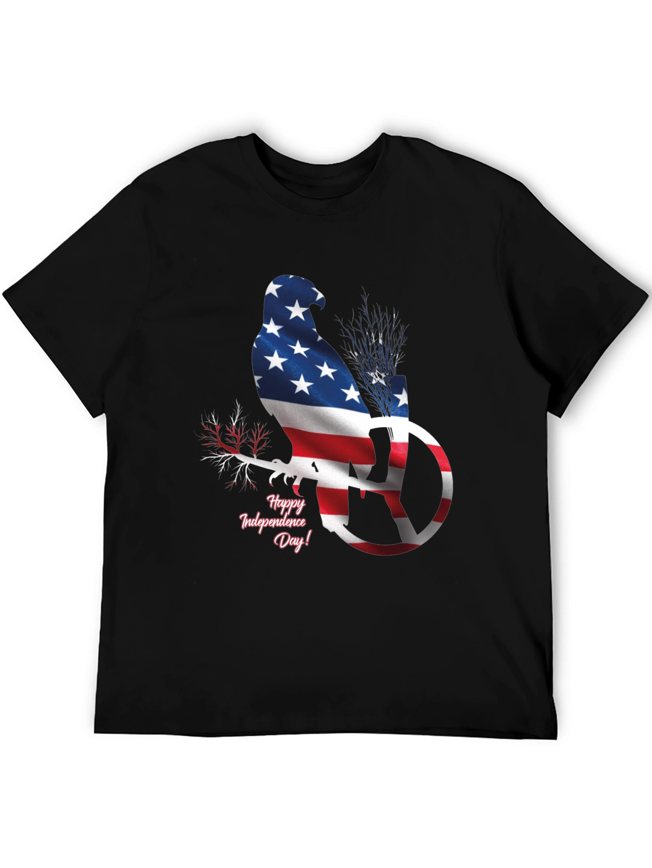 Patriotic Eagle USA Flag T-Shirt
