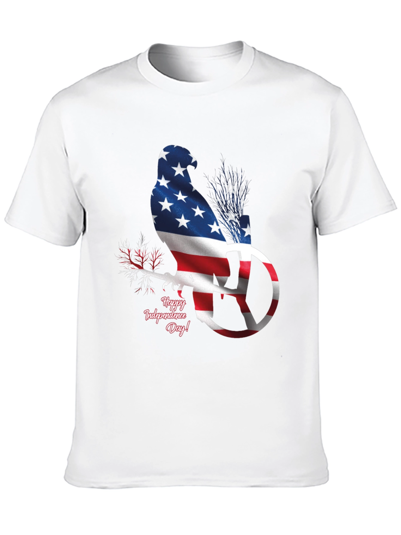 Patriotic Eagle USA Flag T-Shirt