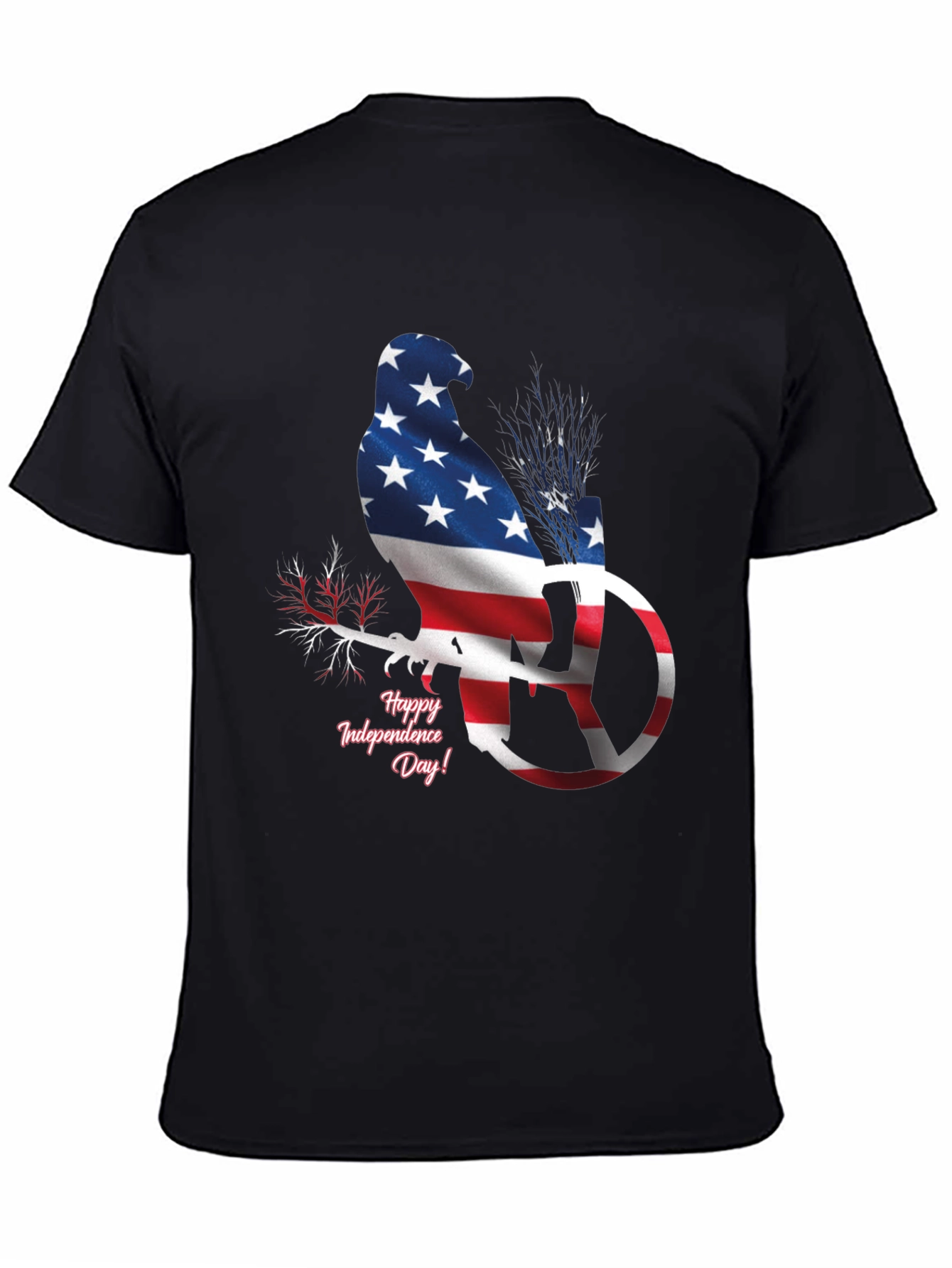 Patriotic Eagle USA Flag T-Shirt