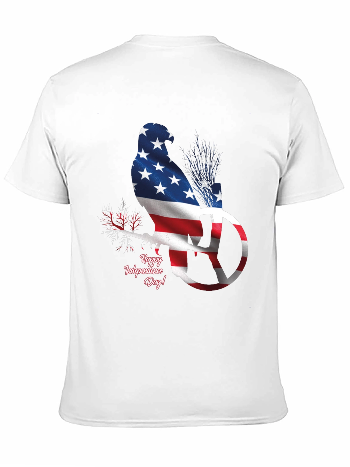 Patriotic Eagle USA Flag T-Shirt