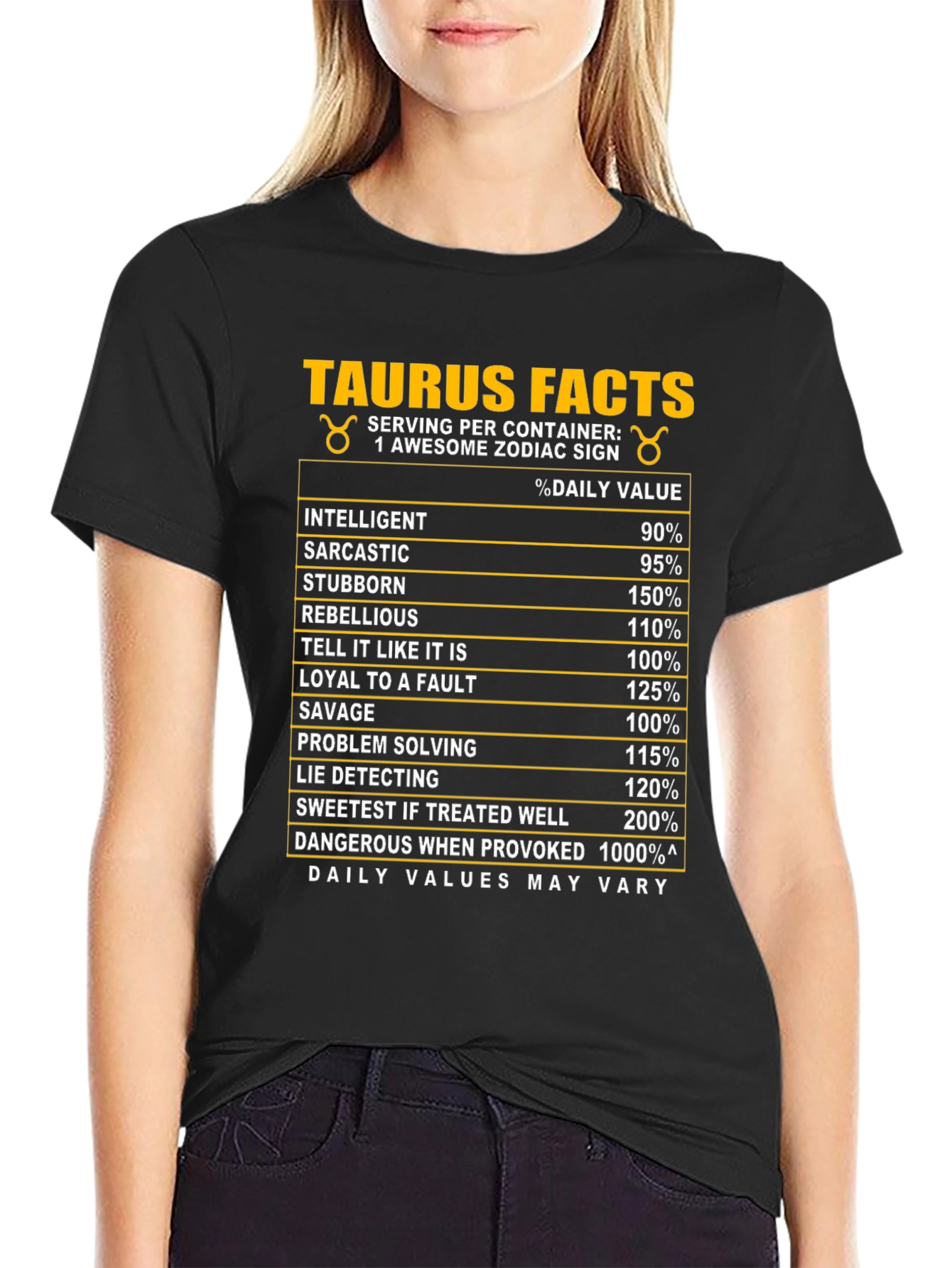 Taurus Zodiac Facts T-Shirt