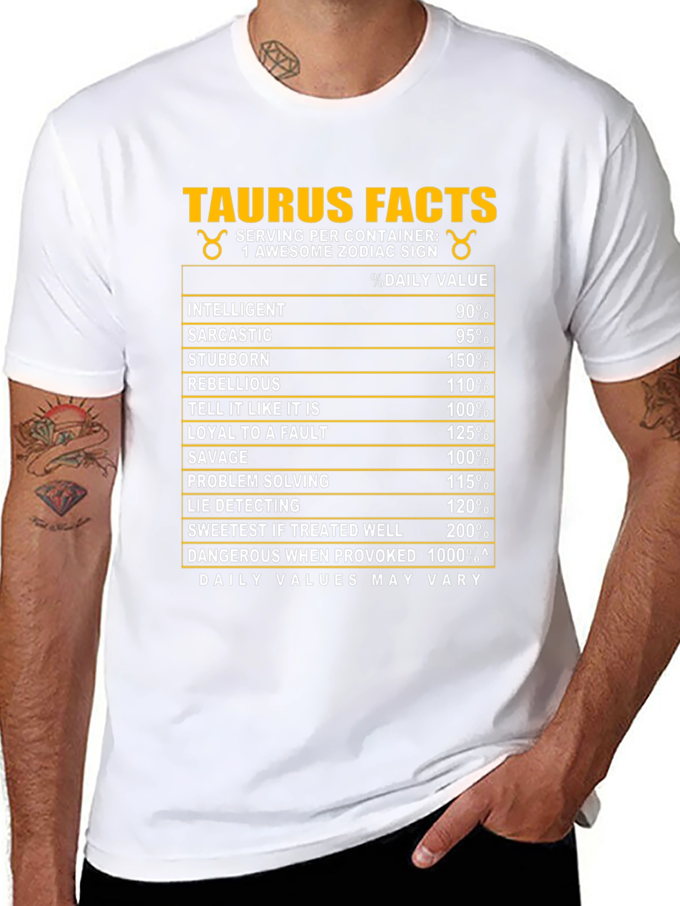 Taurus Zodiac Facts T-Shirt