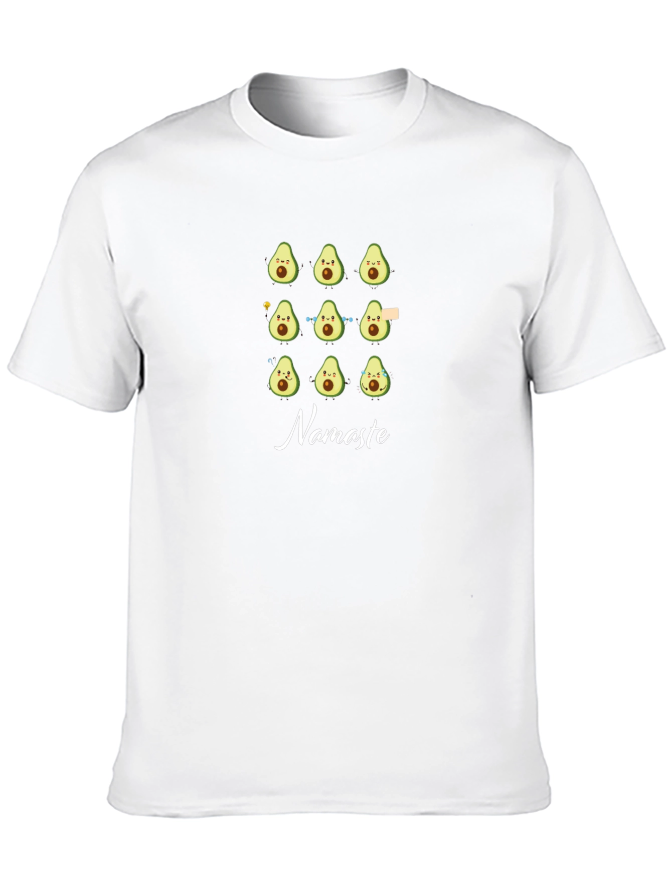 Avocado Namaste Black T-Shirt