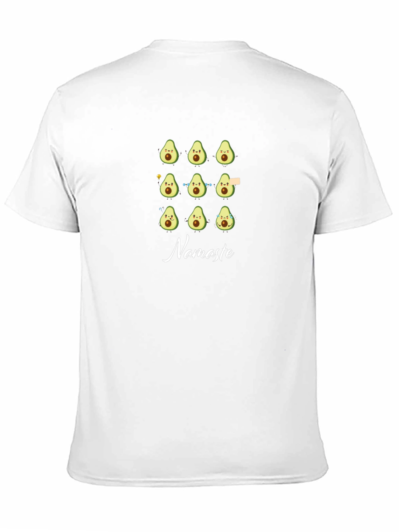 Avocado Namaste Black T-Shirt