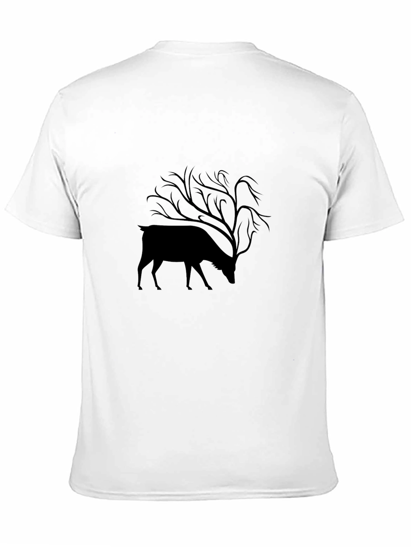 Nature Deer Tree T-Shirt - Stylish Graphic Tee