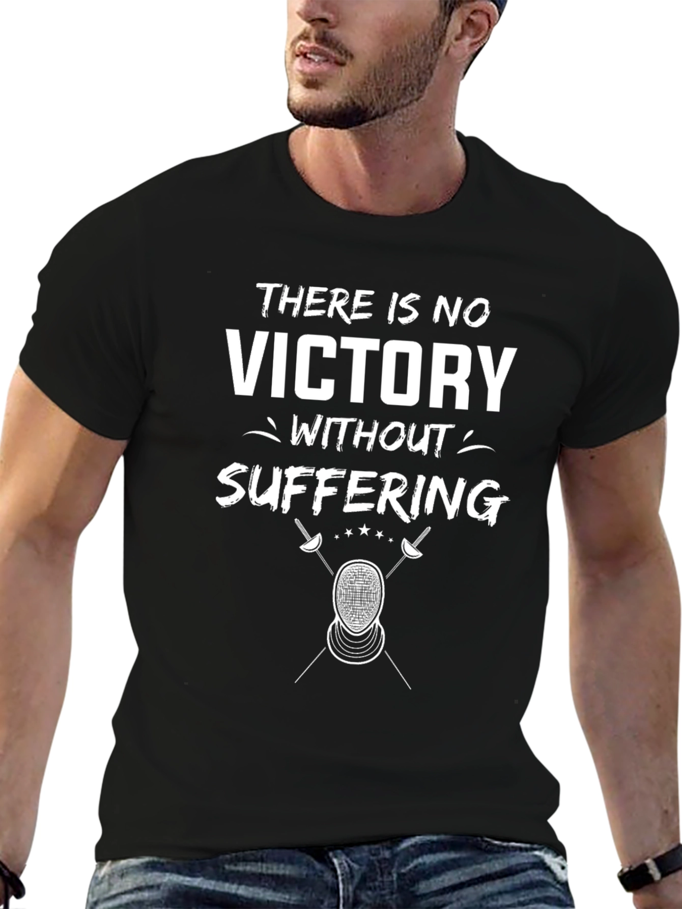 Victory Without Suffering Fencing T-Shirt