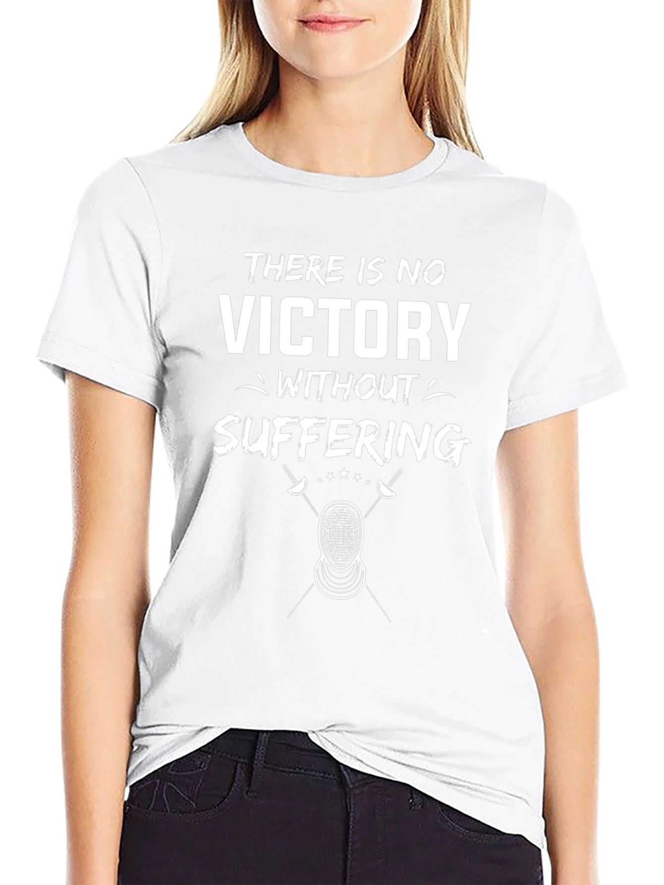 Victory Without Suffering Fencing T-Shirt