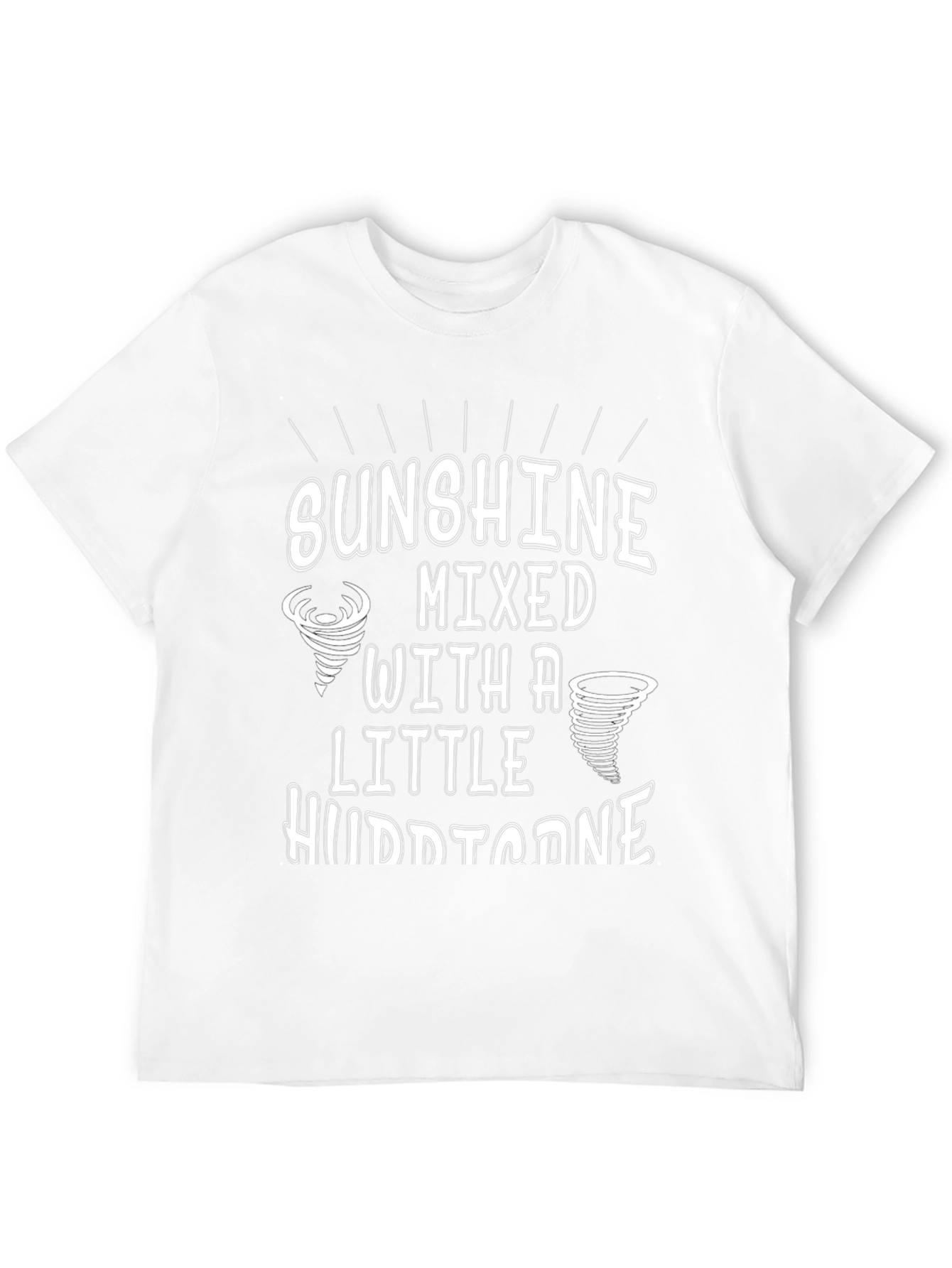 Sunshine & Hurricane Graphic Tee - Black