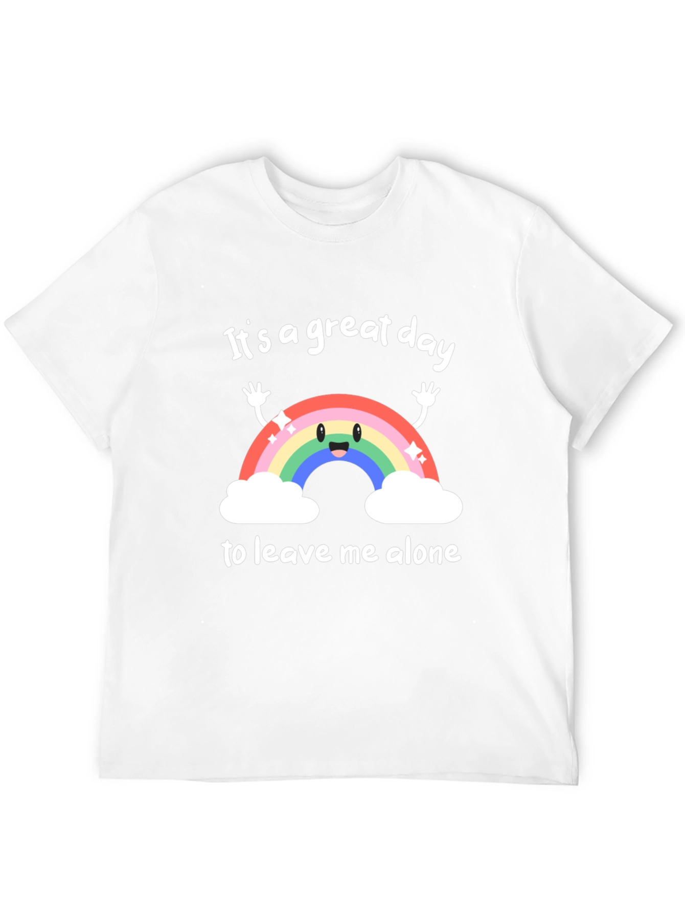 Great Day Leave Me Alone Graphic T-Shirt