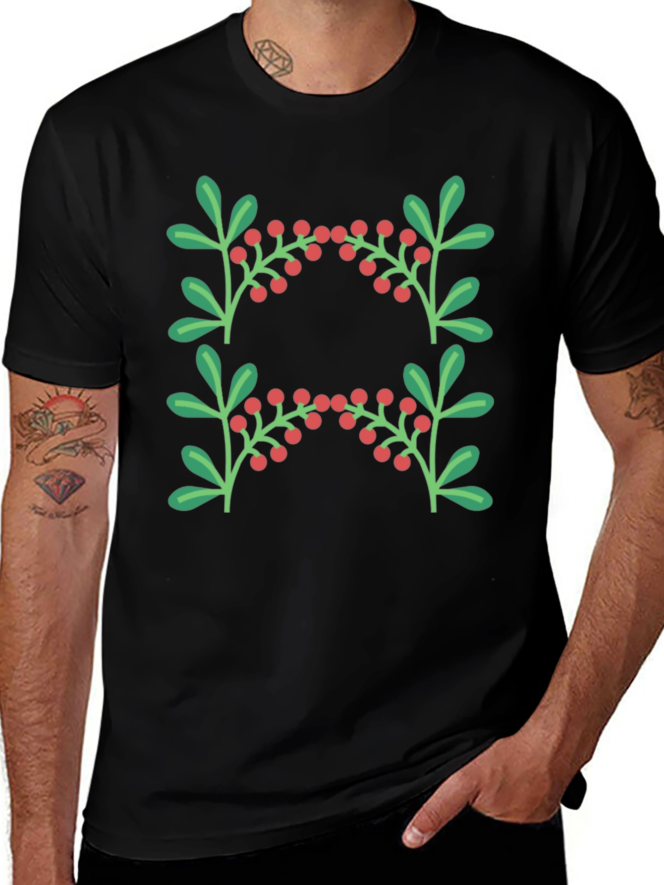 Festive Berries Graphic Tee