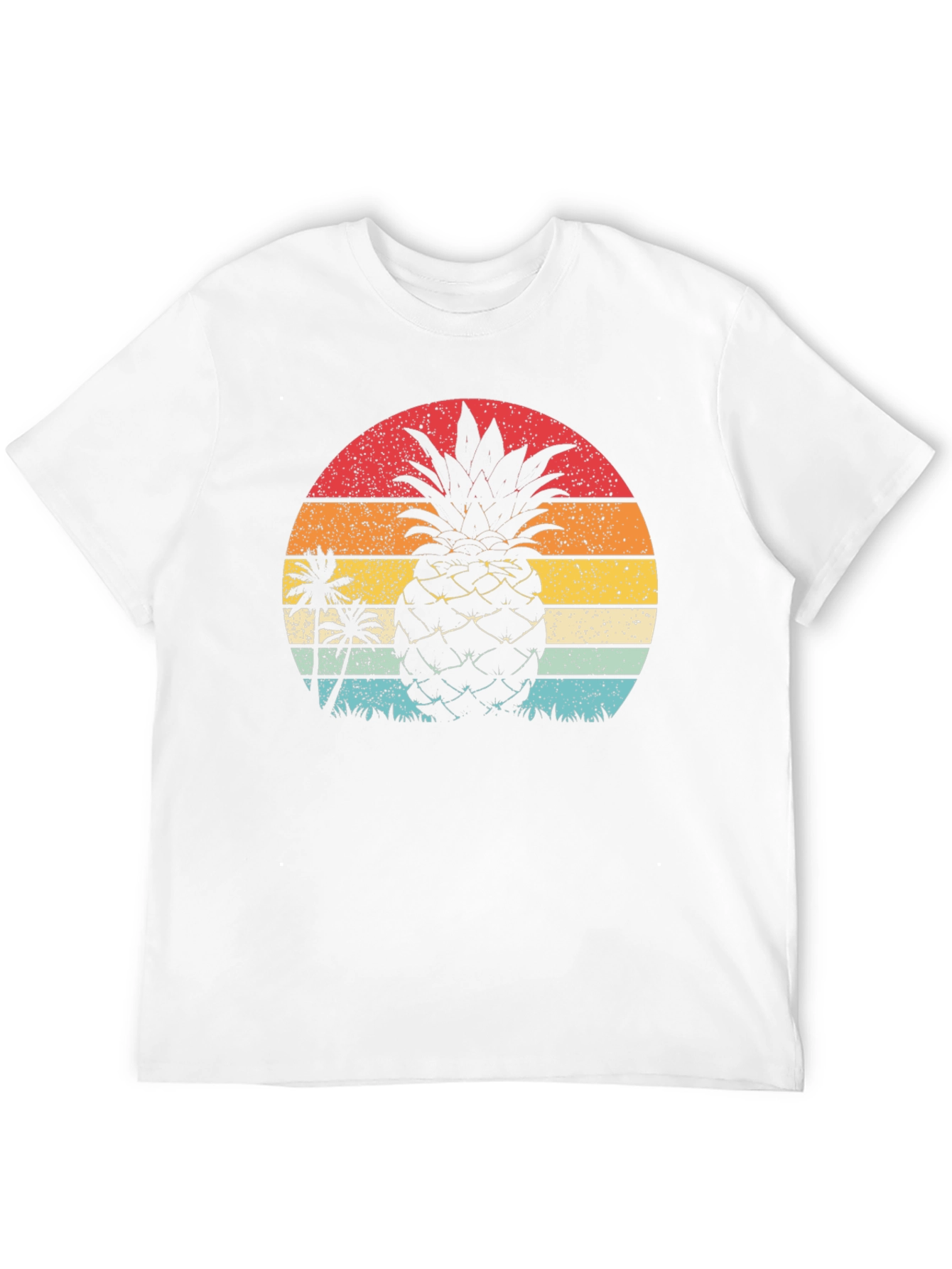 Retro Pineapple Sunset T-Shirt