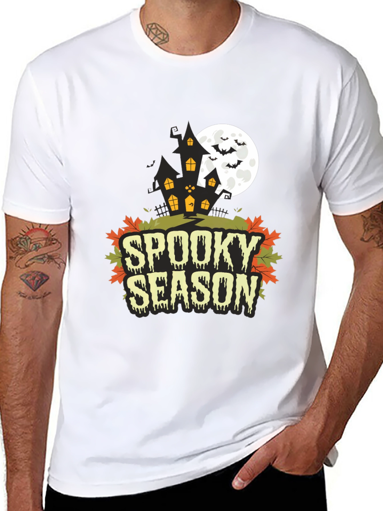 Spooky Season Halloween Graphic T-Shirt