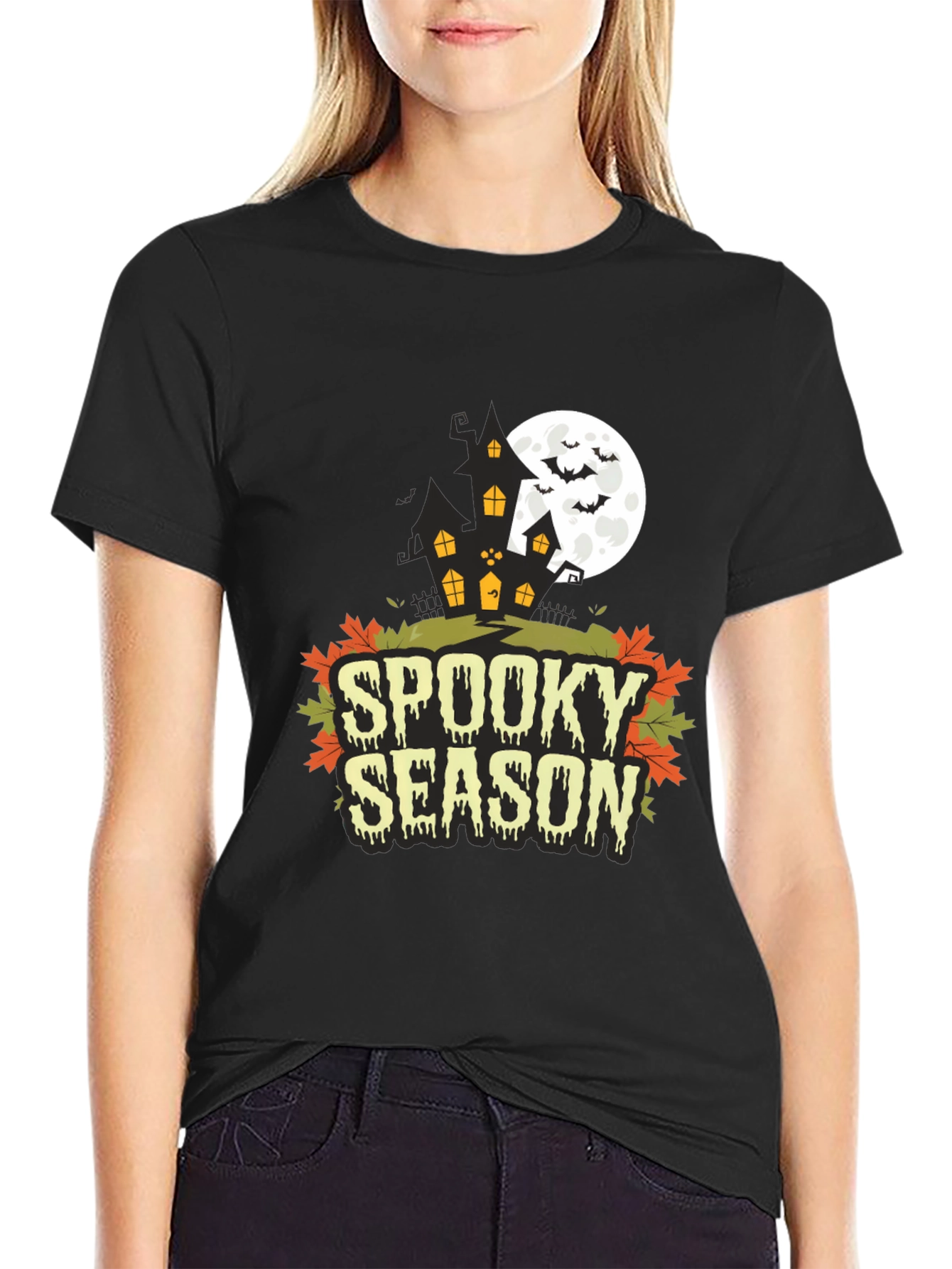 Spooky Season Halloween Graphic T-Shirt