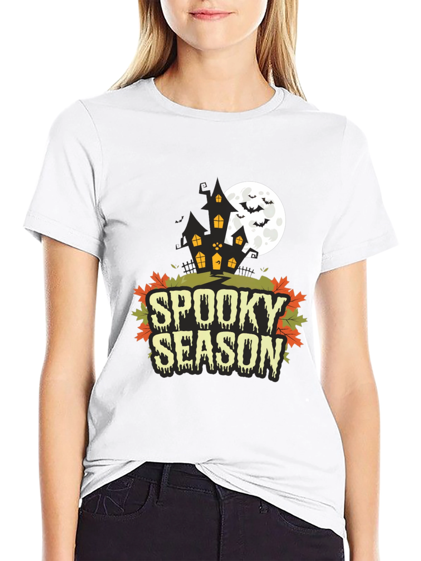 Spooky Season Halloween Graphic T-Shirt