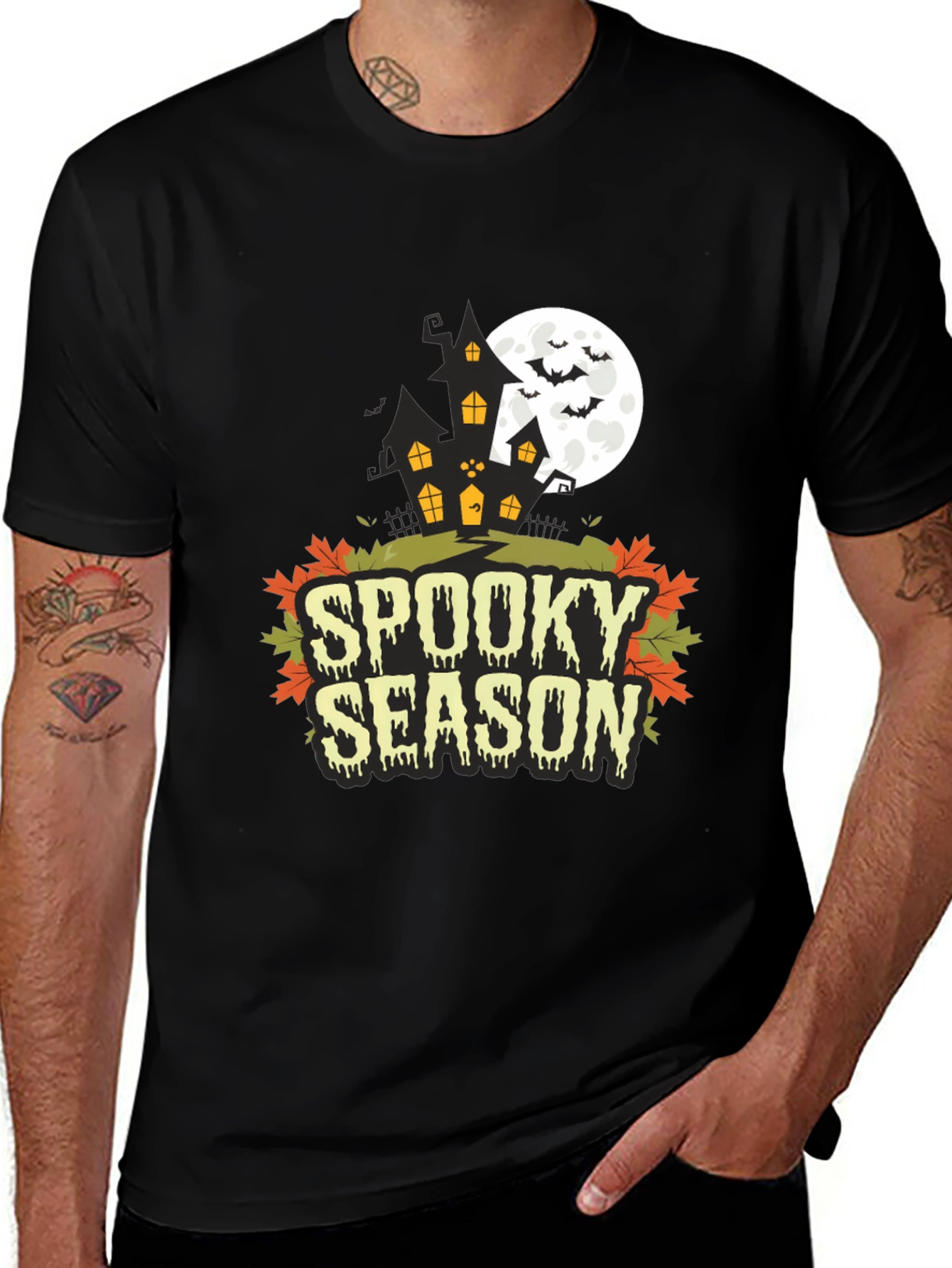 Spooky Season Halloween Graphic T-Shirt