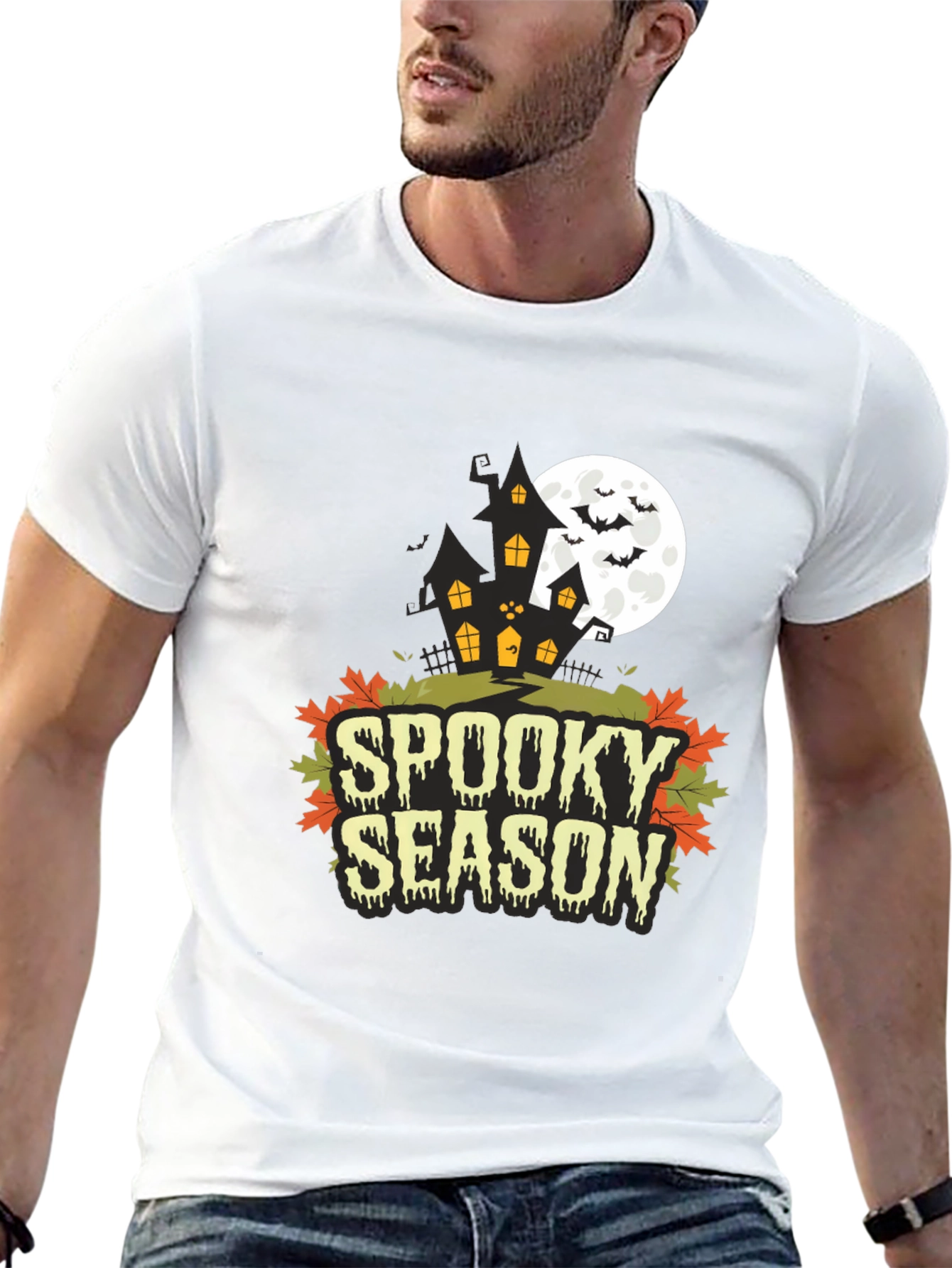 Spooky Season Halloween Graphic T-Shirt