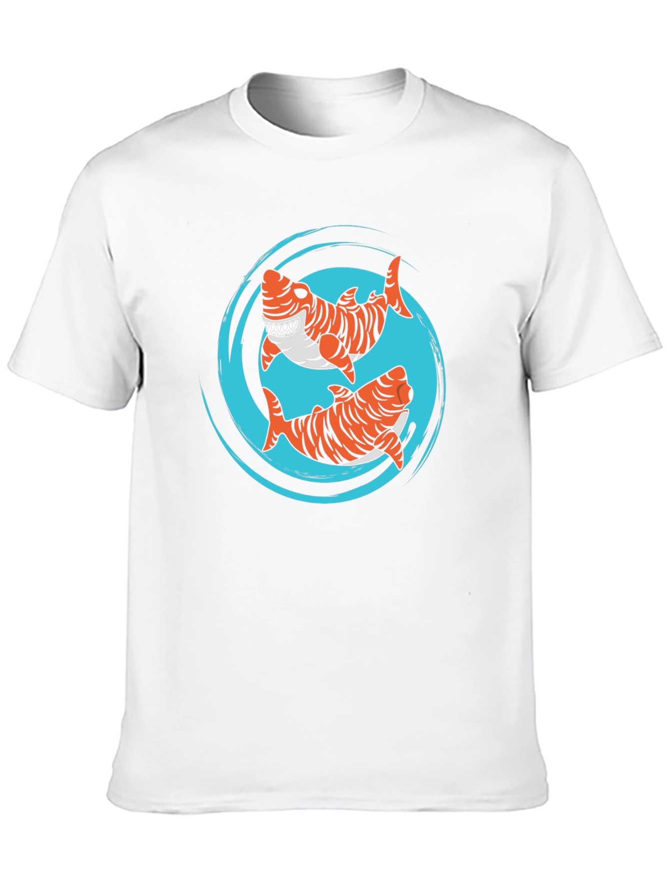 Tiger Shark T-Shirt - Cool Graphic Tee
