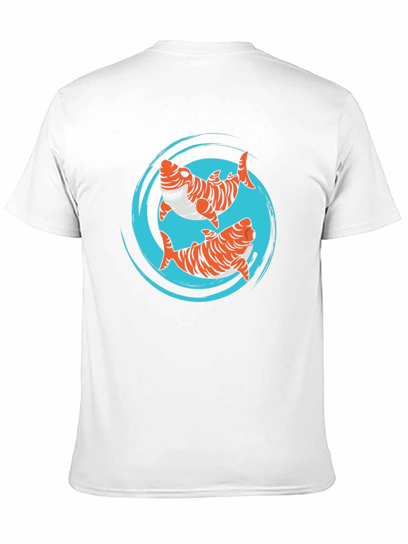 Tiger Shark T-Shirt - Cool Graphic Tee