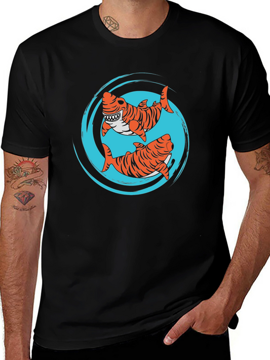 Tiger Shark T-Shirt - Cool Graphic Tee