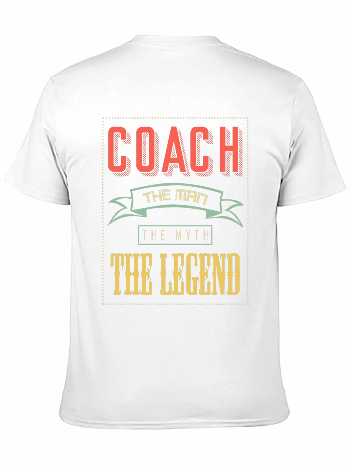 Coach the Man Myth Legend Graphic T-Shirt