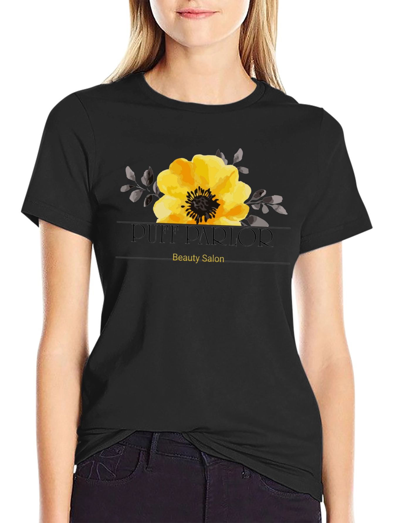 Puff Parlor Beauty Salon Graphic T-Shirt