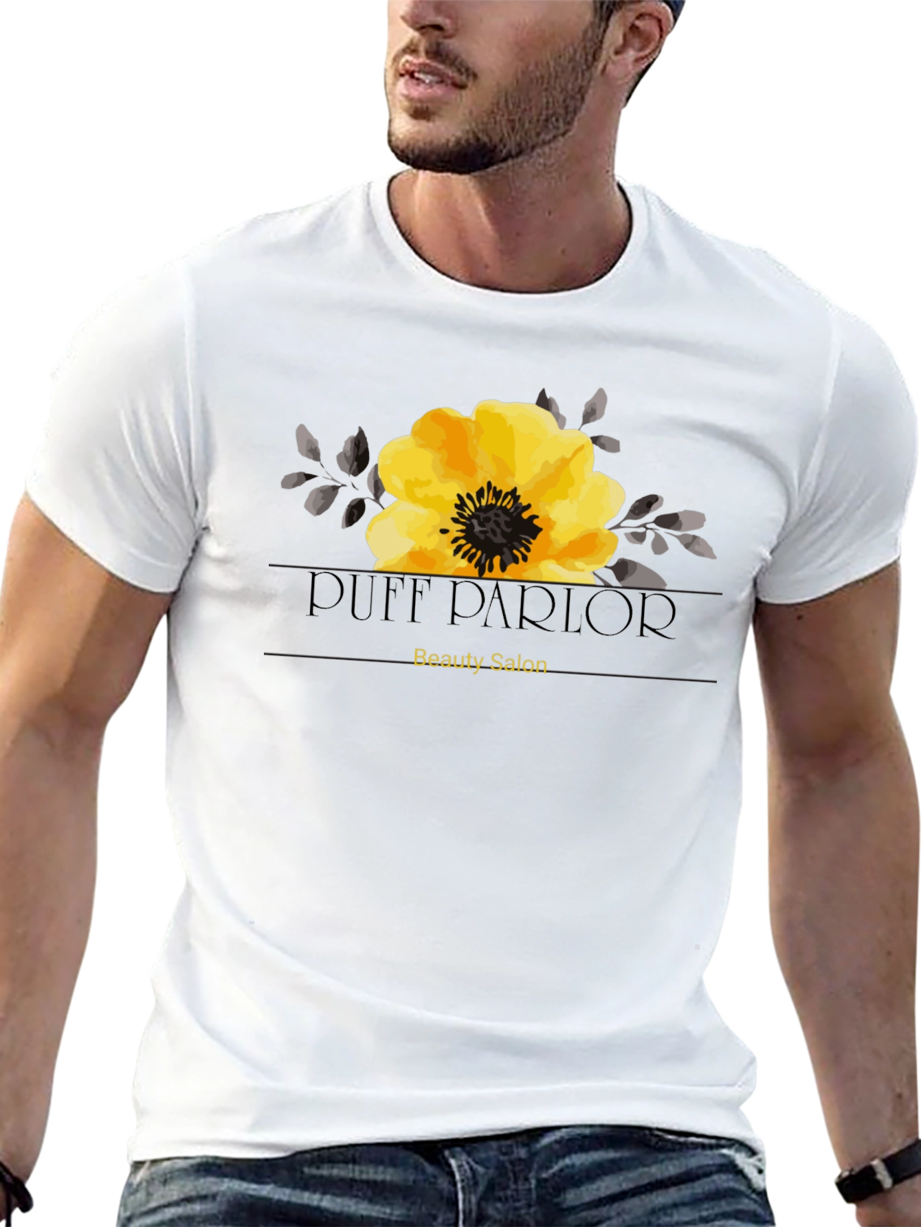 Puff Parlor Beauty Salon Graphic T-Shirt