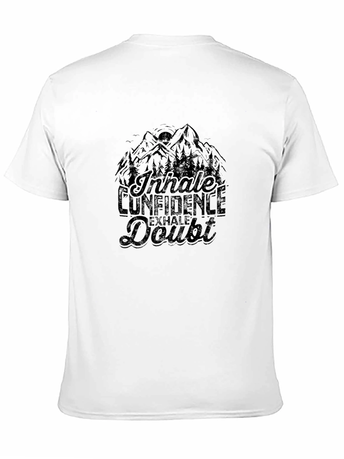 Inhale Confidence T-Shirt - Motivational Design