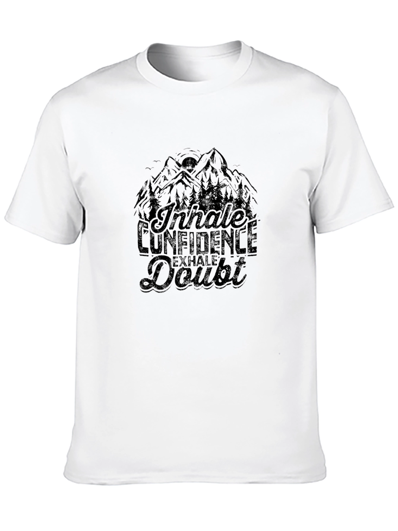 Inhale Confidence T-Shirt - Motivational Design