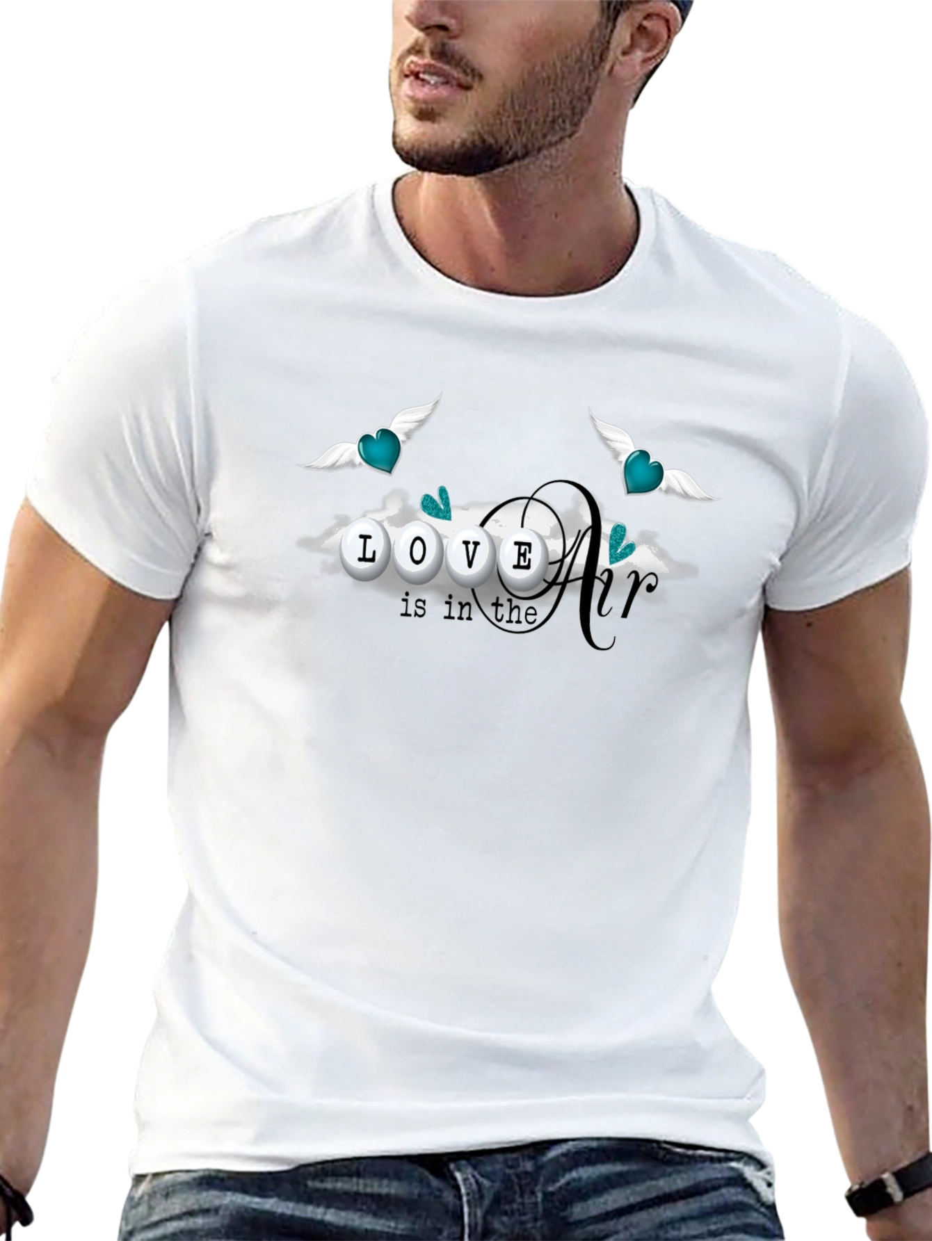 Love is in the Air Graphic T-Shirt