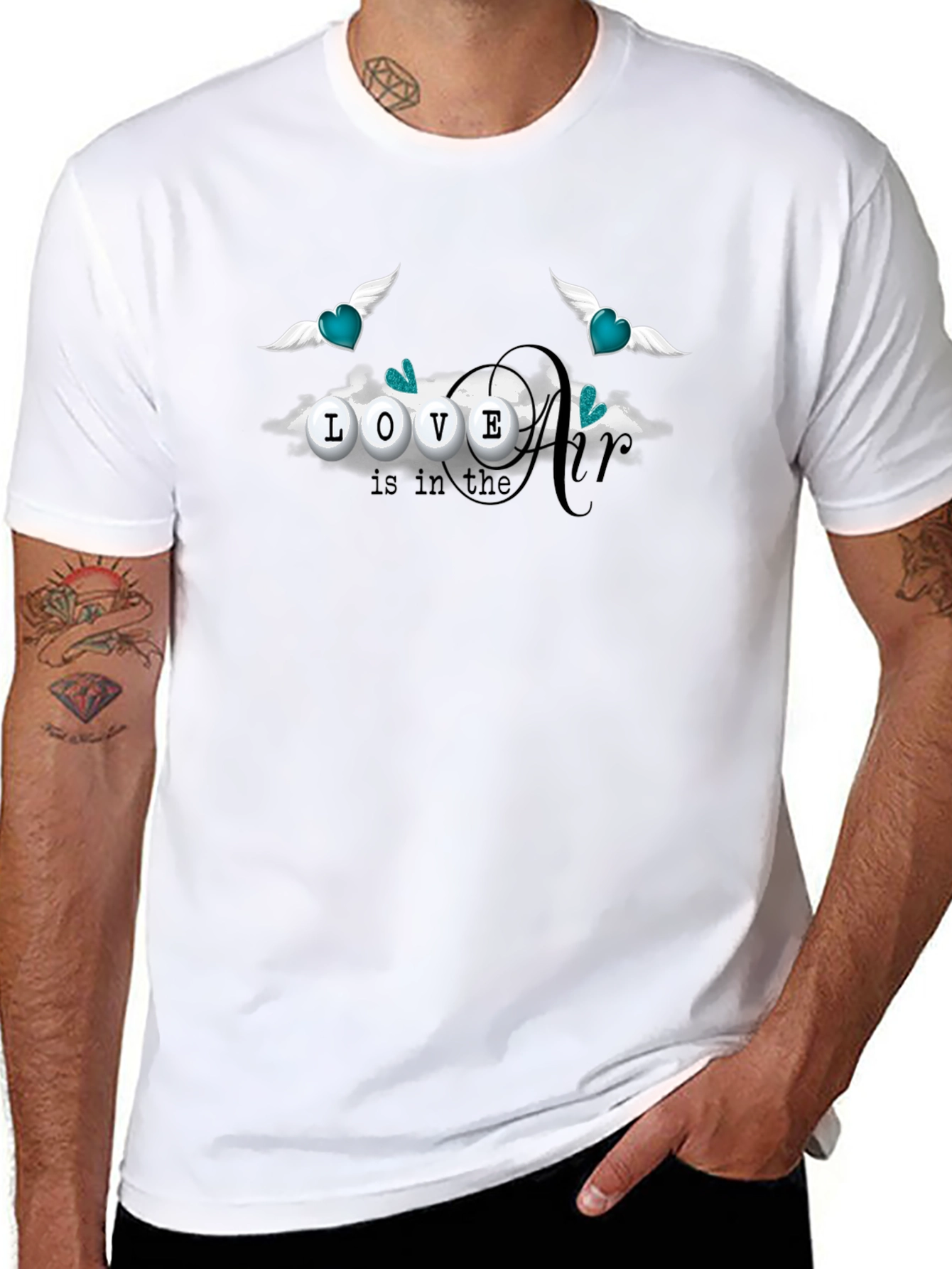 Love is in the Air Graphic T-Shirt