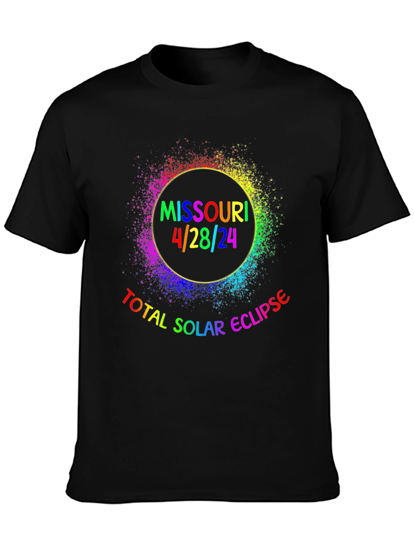 Missouri Total Solar Eclipse 4/28/24 T-Shirt