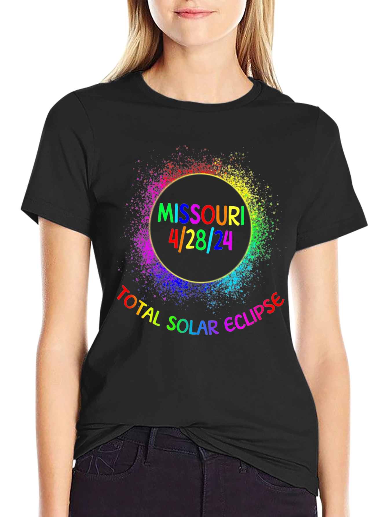 Missouri Total Solar Eclipse 4/28/24 T-Shirt
